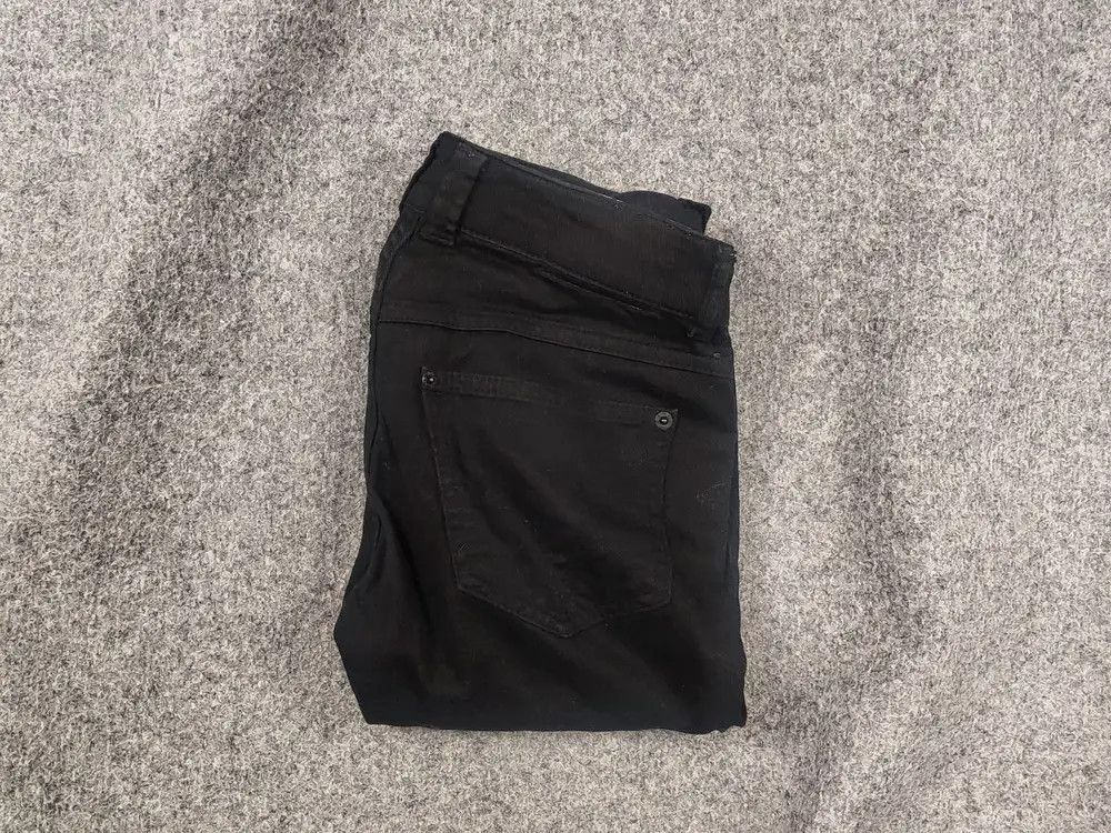 Dolce & Gabbana vintage black trousers Zip Ankle Slim Jeans