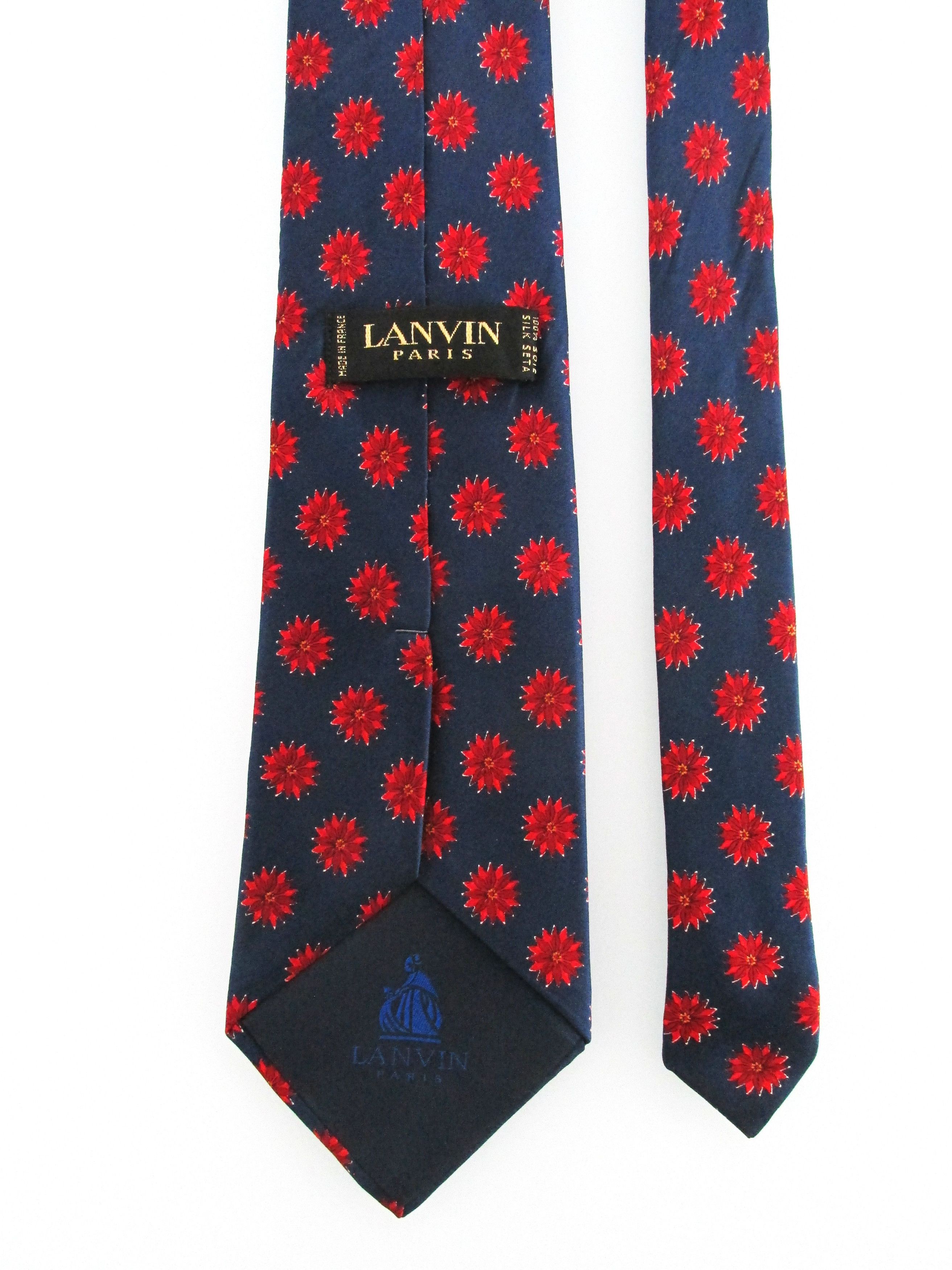 Lanvin Lanvin Men's Silk Tie Size ONE SIZE - 4 Thumbnail
