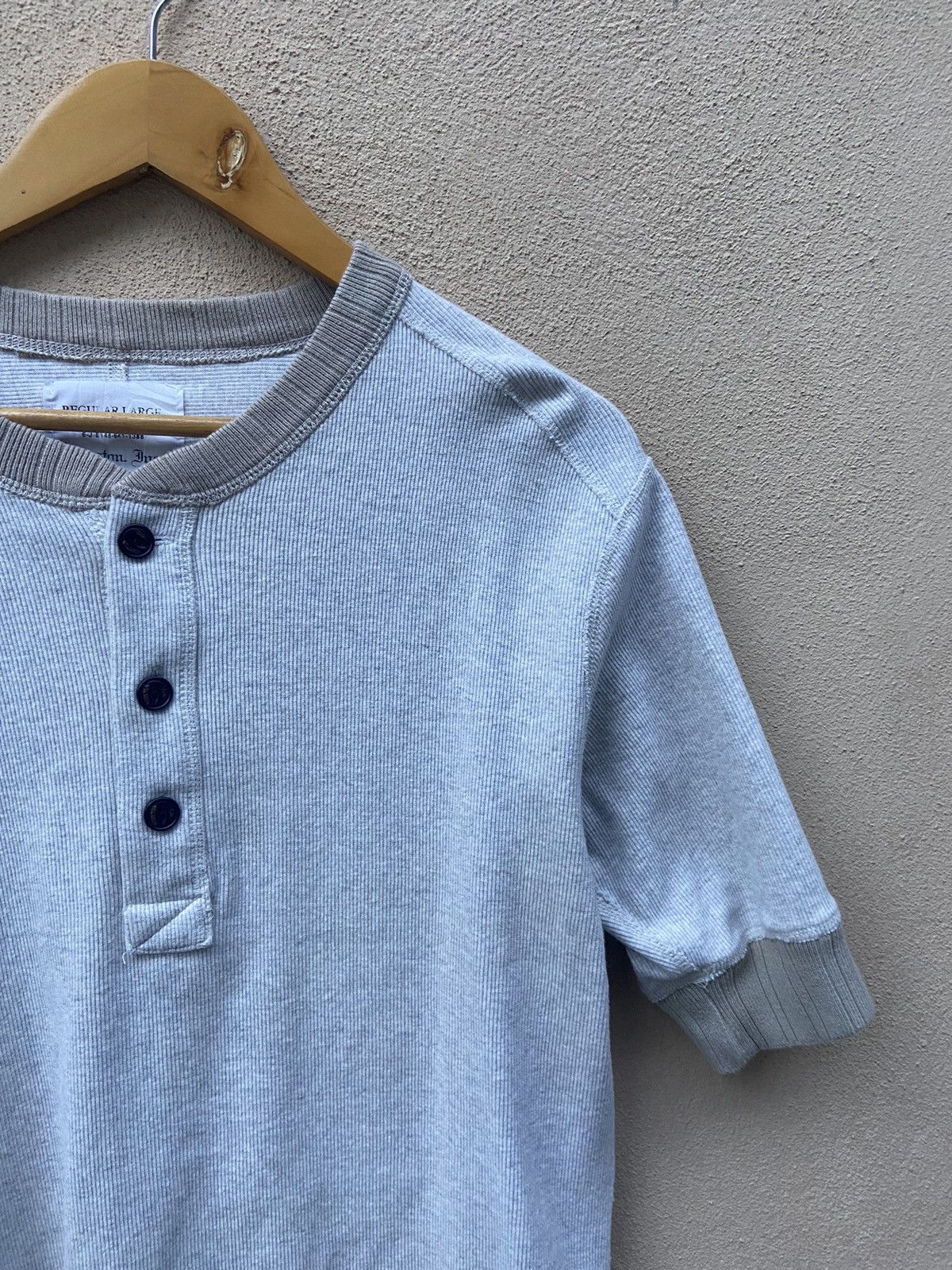 I.N.C 🔥 Houston INC Inspector military army navy Henley shirt Size US M / EU 48-50 / 2 - 4 Thumbnail