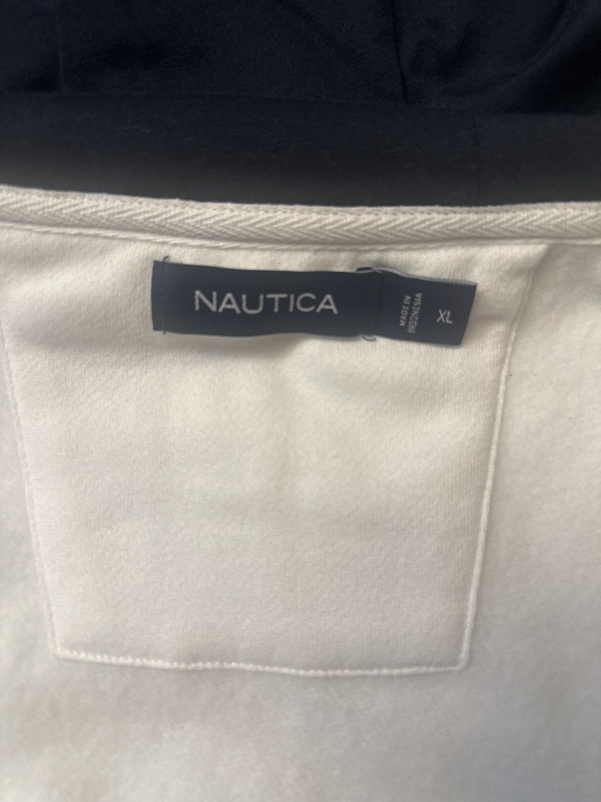 Nautica White Nautica full zip hoodie Size US XL / EU 56 / 4 - 5 Thumbnail