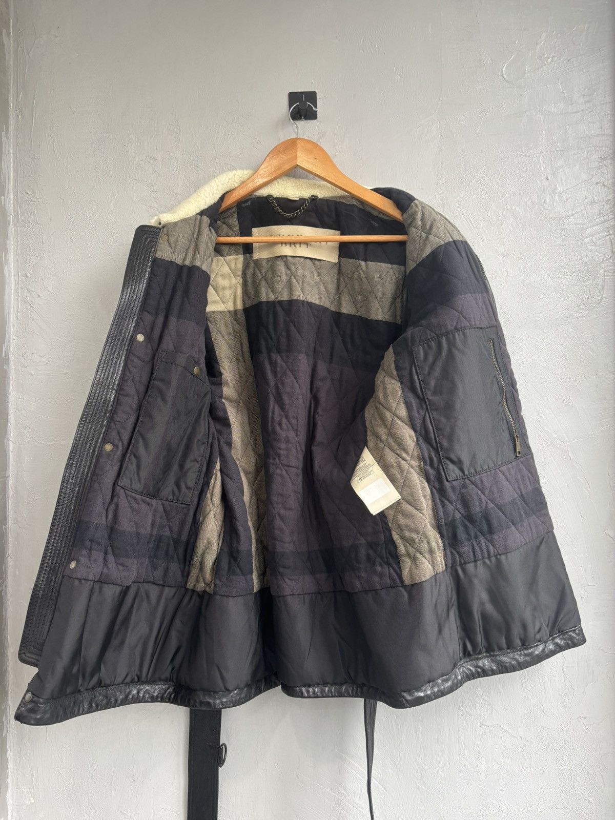Burberry Burberry By Christopher Bailey M-65 lamb leather jacket. Size US M / EU 48-50 / 2 - 16 Thumbnail