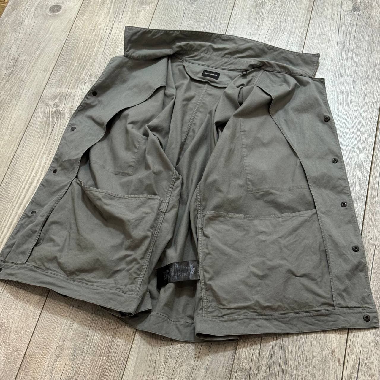 Ermenegildo Zegna Ermenegildo Zegna Two Pocket Work Jacket Size US XXL / EU 58 / 5 - 5 Thumbnail