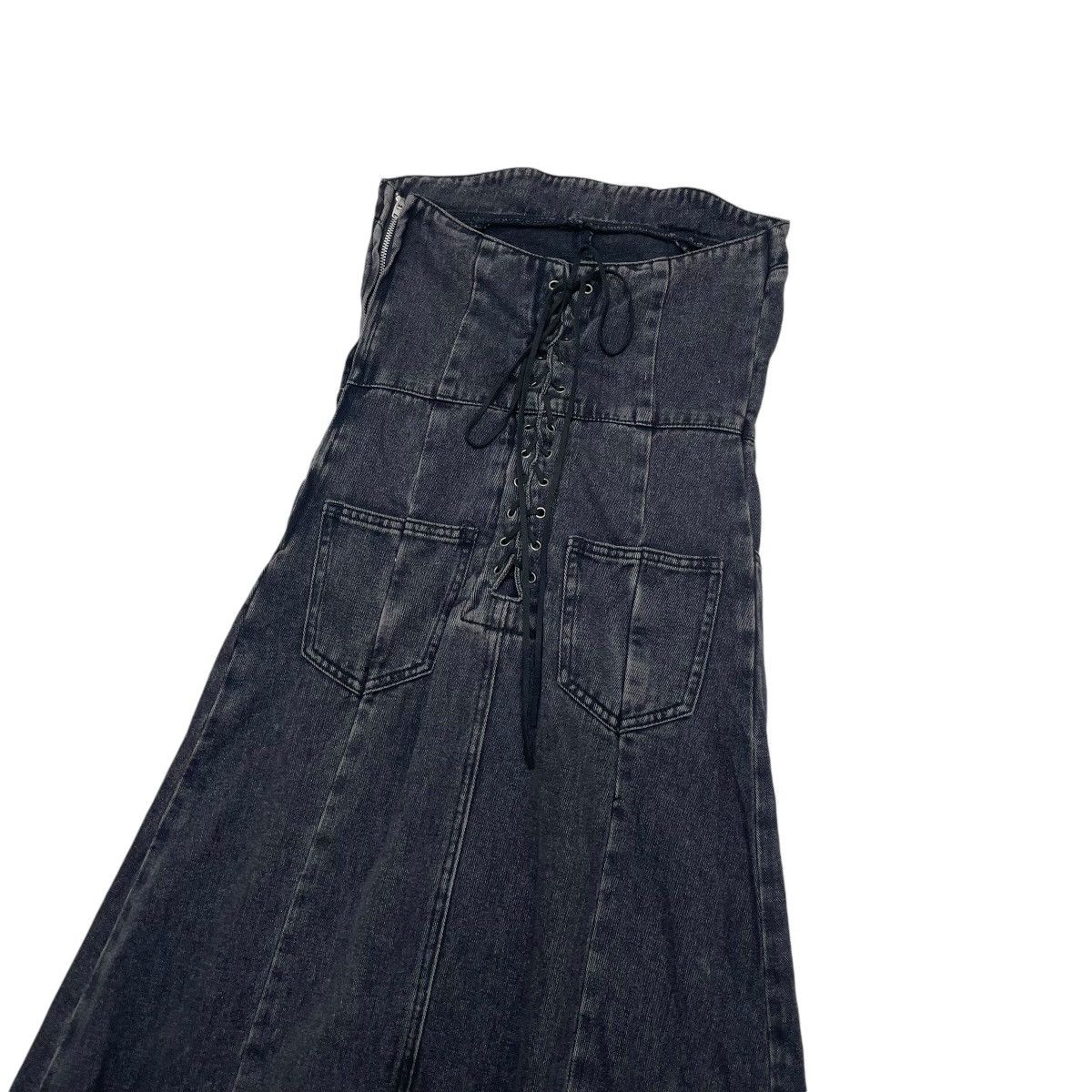Yohji Yamamoto 🗣️Japanese Brand Y’S Distressed Long Skirt Size 28" / US 6 / IT 42 - 4 Thumbnail