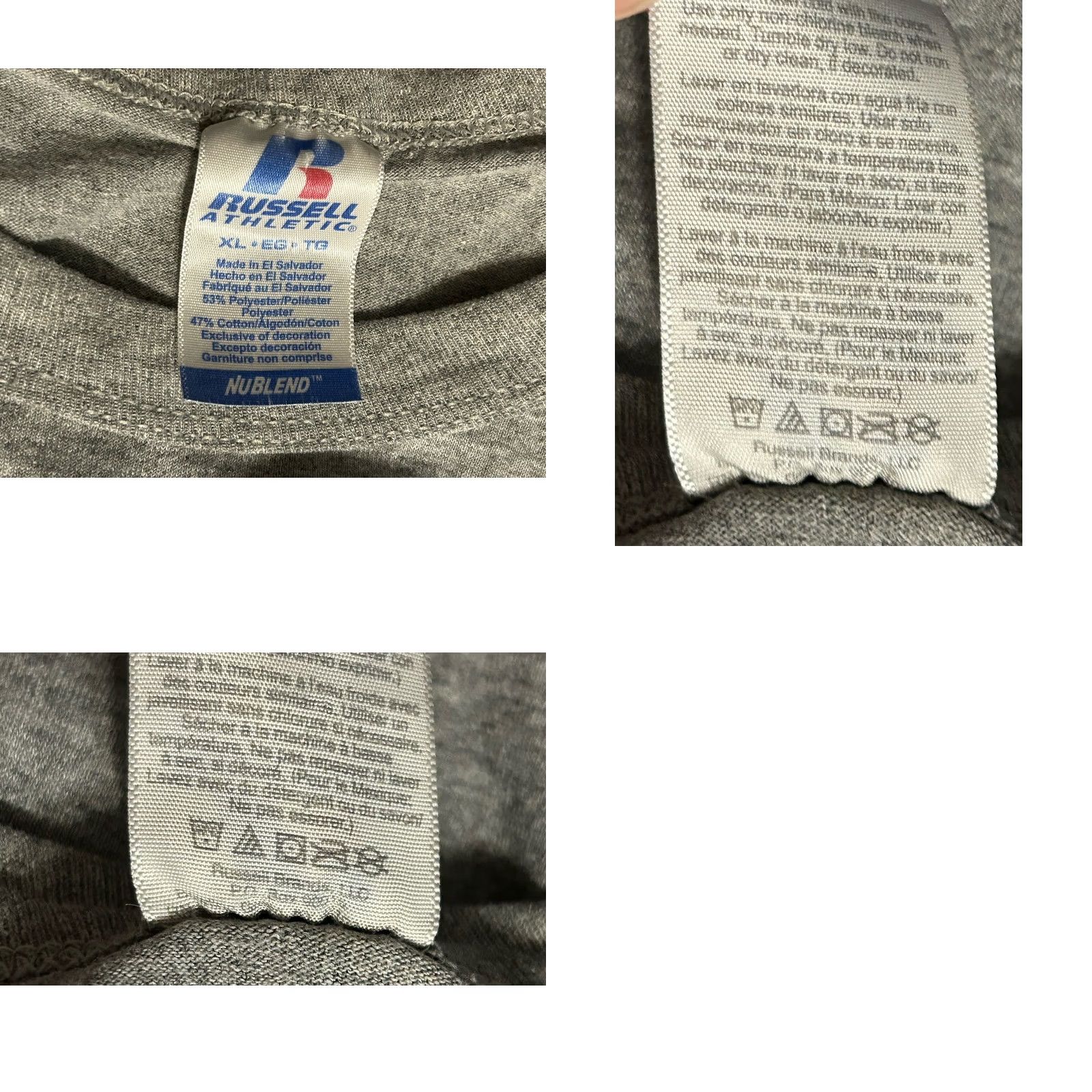 Russell Athletic Item Specifications: Color: White Leather Size US XL / EU 56 / 4 - 9 Thumbnail
