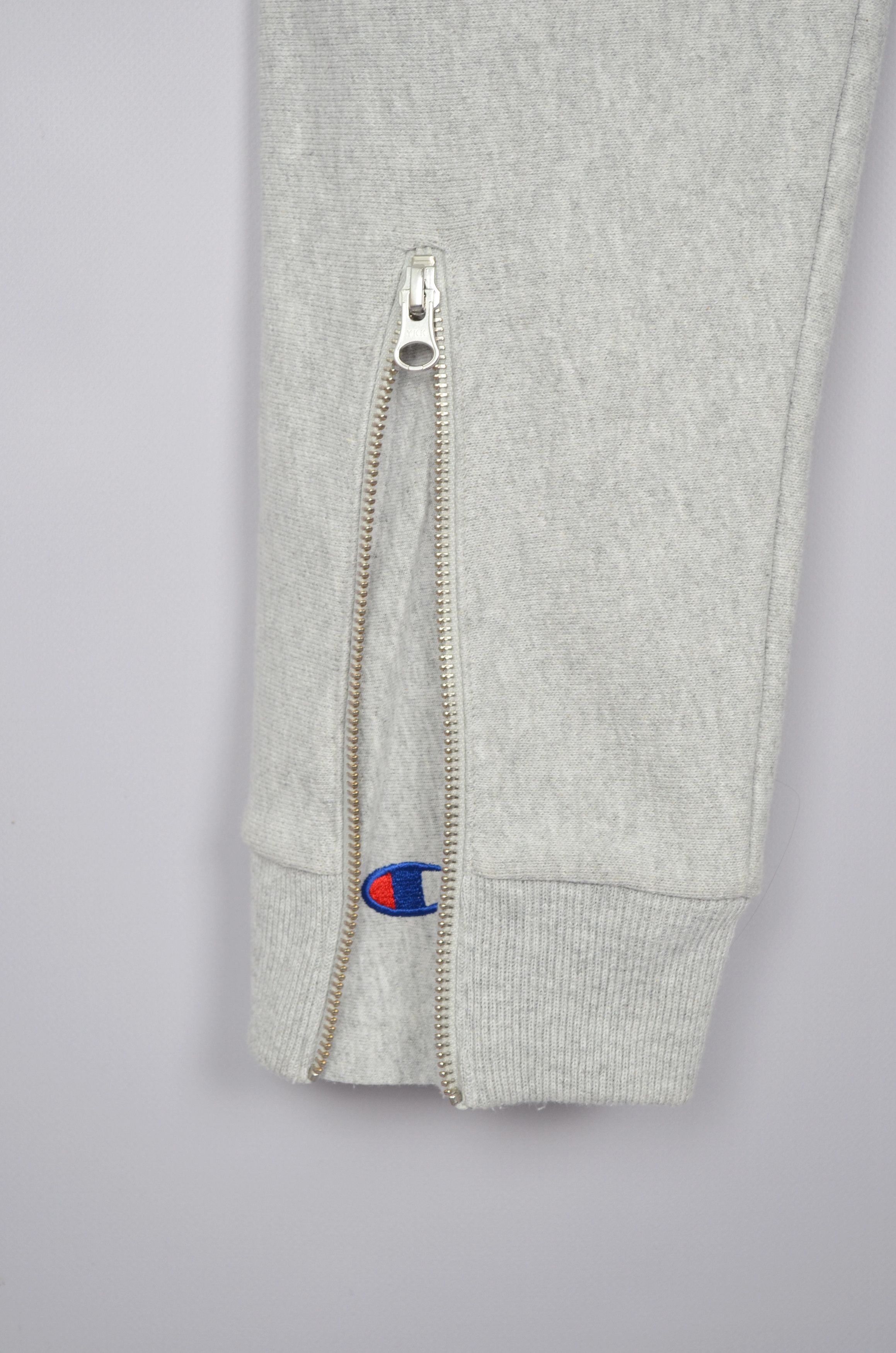 Beams Japan × Champion × Designer BEAMS x Champion Sweatpants Joggers Size S Gray Zipper Size US 30 / EU 46 - 14 Thumbnail