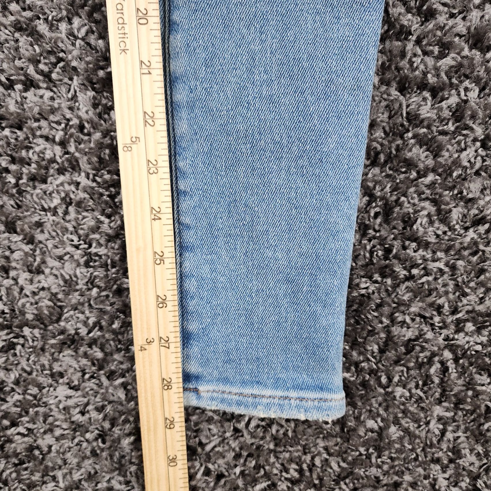 Madewell Madewell Jeans Women 24 Skinny High Rise 10" Blue Denim Womens Size 42" / US 20 - 6 Thumbnail
