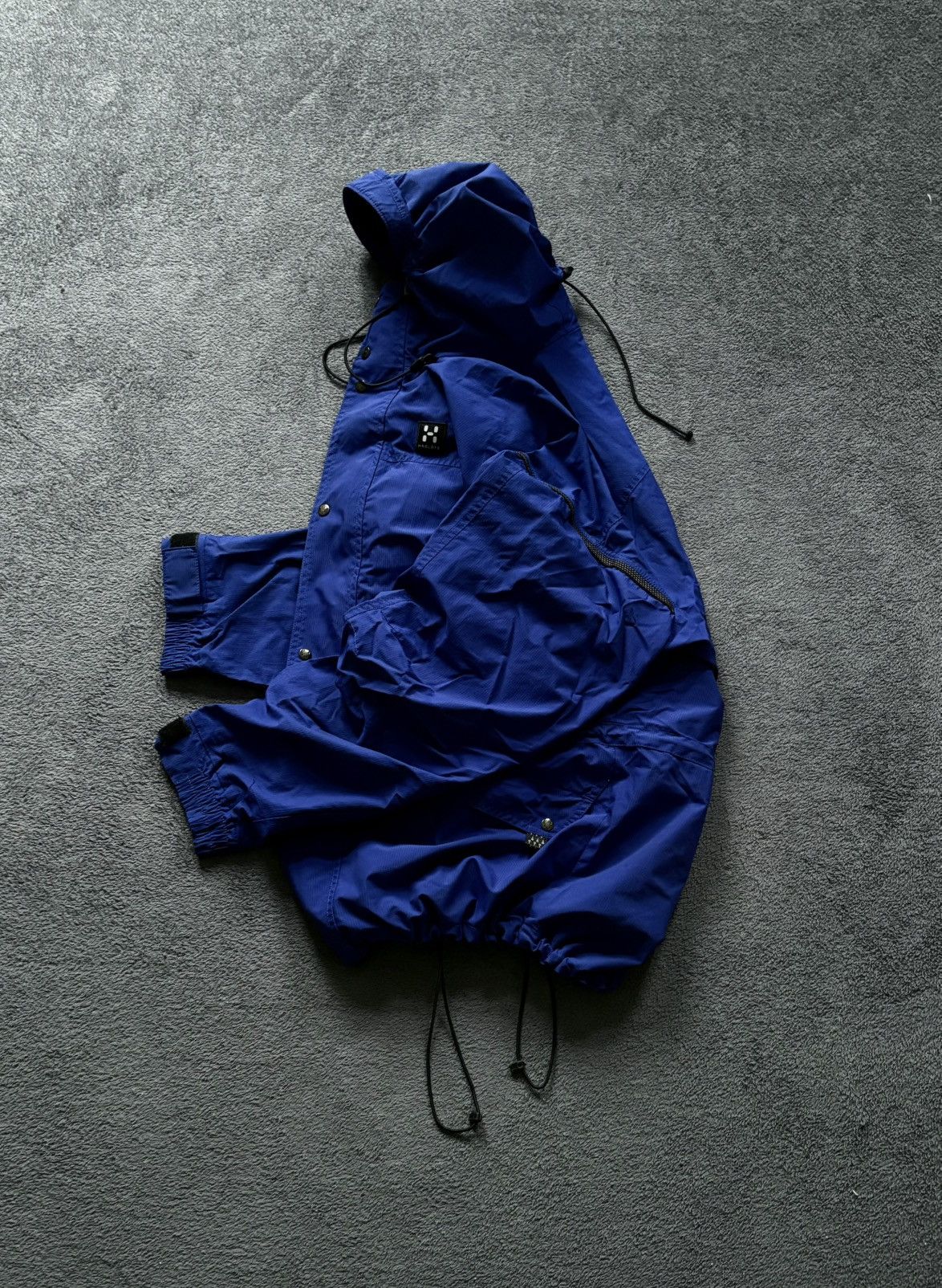 Haglofs 00s Haglofs Vintage Oversized Windstopper Waterproof Jacket Size US L / EU 52-54 / 3 - 1 Thumbnail