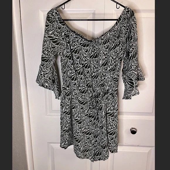 Express Express Off Shoulder Romper L Size L / US 10 / IT 46 - 1 Thumbnail