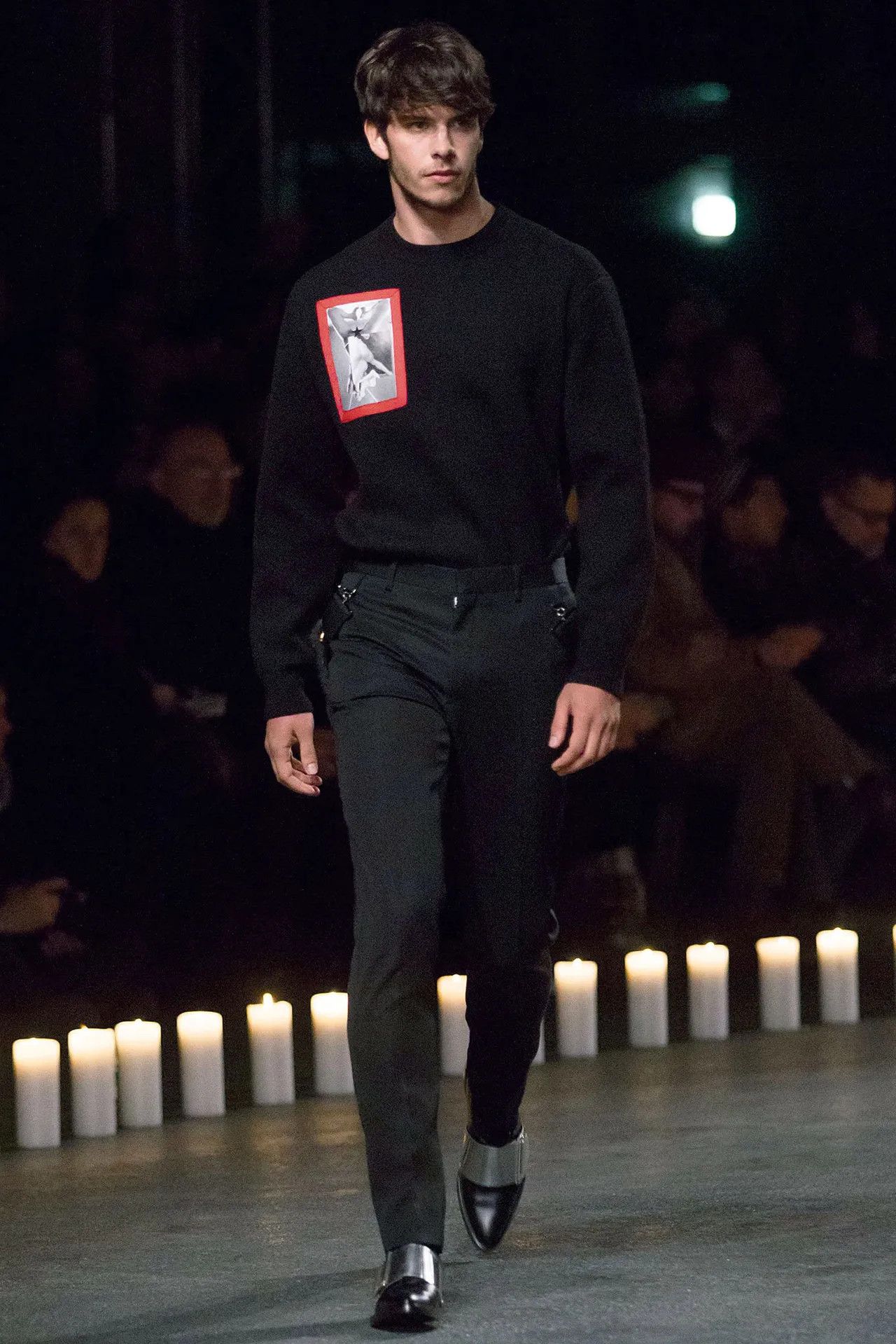 Givenchy Black Lambskin Frame Bondage Print T-Shirt Size US XS / EU 42 / 0 - 4 Thumbnail