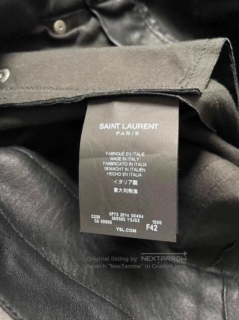 Saint Laurent Paris Saint Laurent Paris size F42 Sheepskin Pants Size 23" - 7 Thumbnail