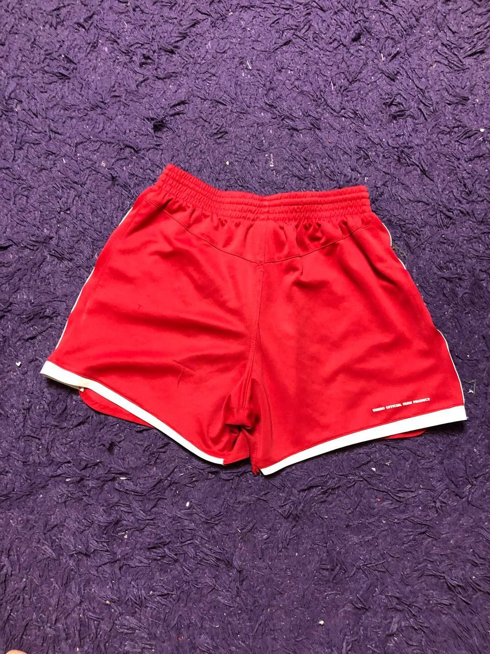 Umbro Vintage shorts red crazy Y2K big logo Umbro EUR 36 Size 36" / US 14 / IT 50 - 20 Thumbnail
