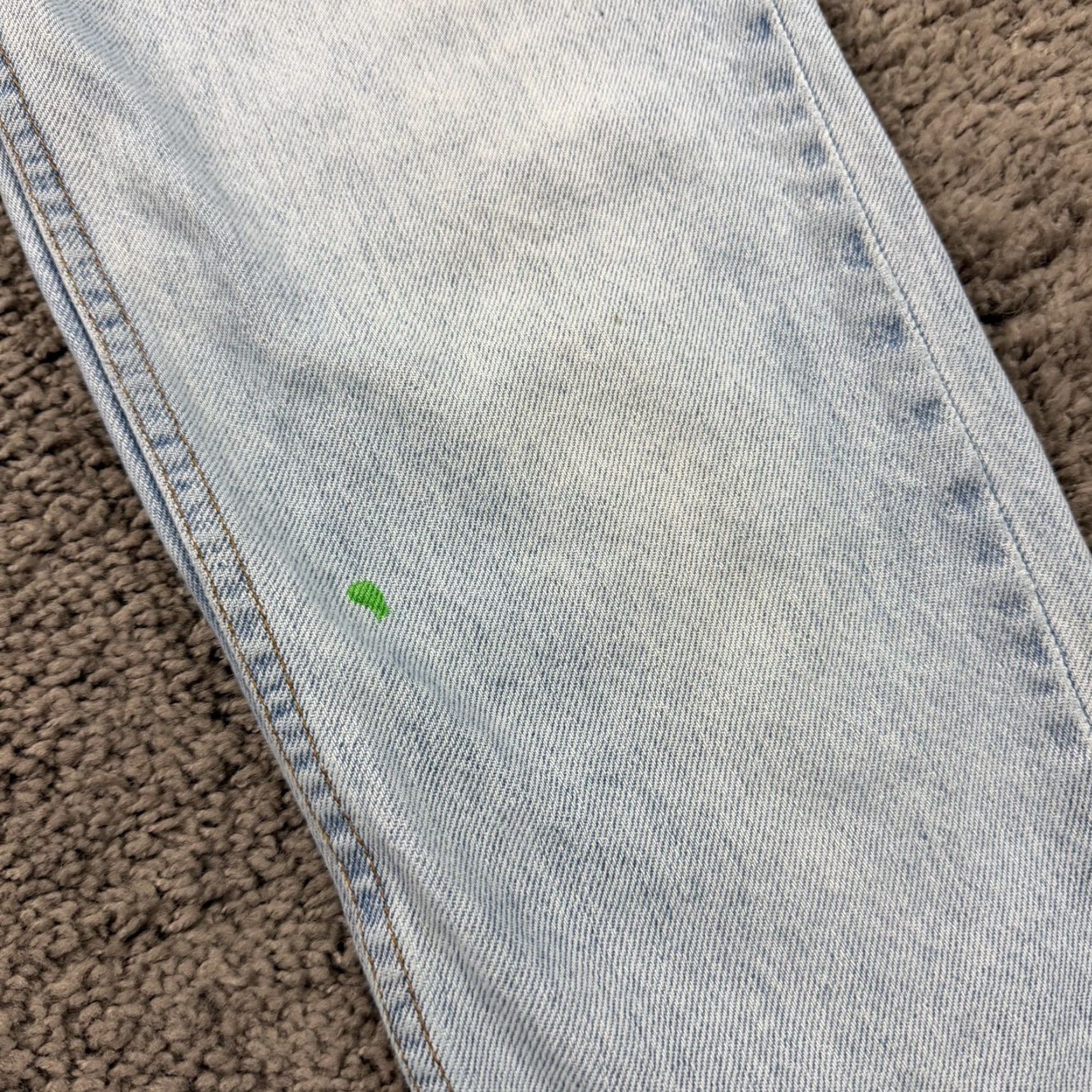 Levi's VINTAGE Levi's Jeans Womens 24 Tapered Orange Tab Light Wash 80s/90s USA 24x30 Jeans Women 90s 80s Size 42" / US 20 - 3 Thumbnail