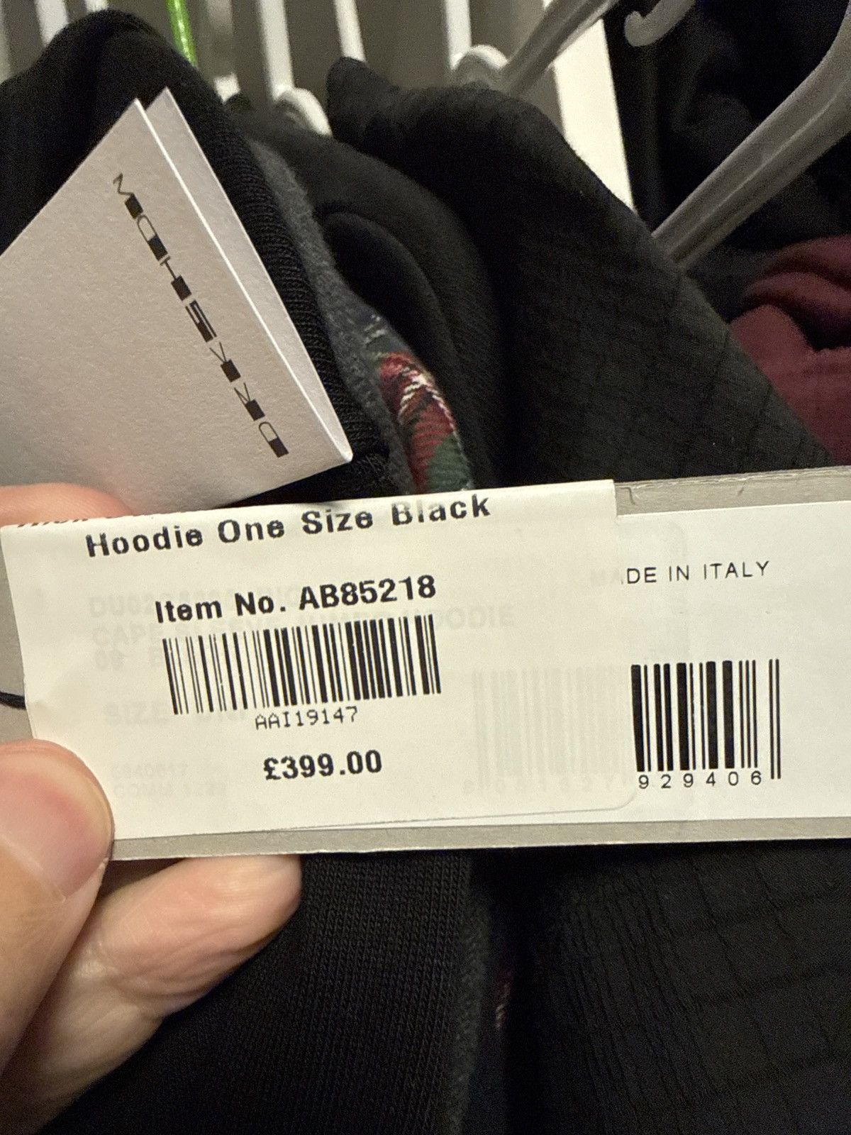 Rick Owens Drkshdw Rick Owens hoodie with slits Size US L / EU 52-54 / 3 - 6 Thumbnail
