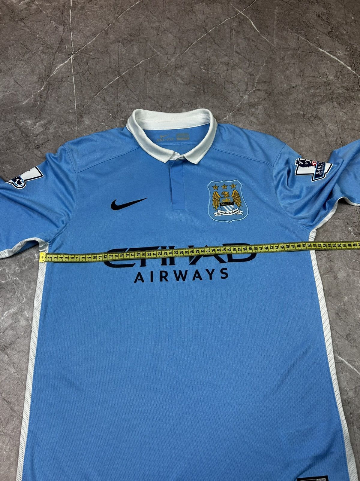 Nike Nike Manchester City De Bruyne 2017/18 home Long Sleeve Size US M / EU 48-50 / 2 - 15 Thumbnail