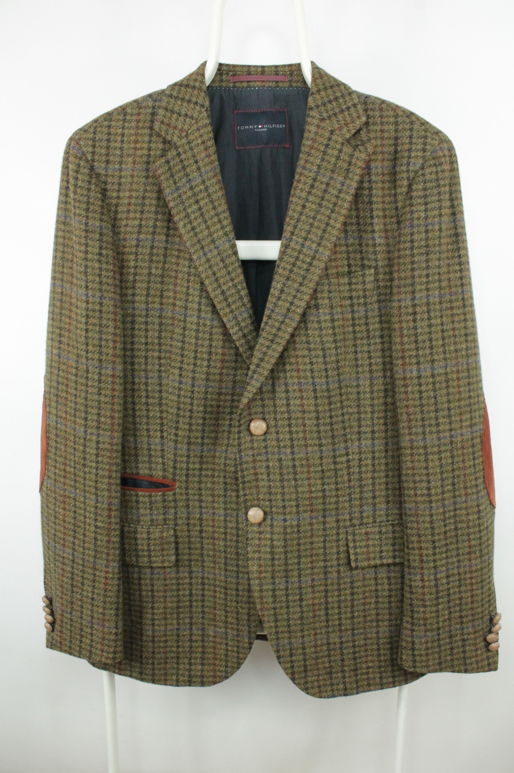 Tommy Hilfiger Tommy Hilfiger Tailored Gropius Tweed Wool Blazer Jacket Size US M / EU 48-50 / 2 - 1 Thumbnail