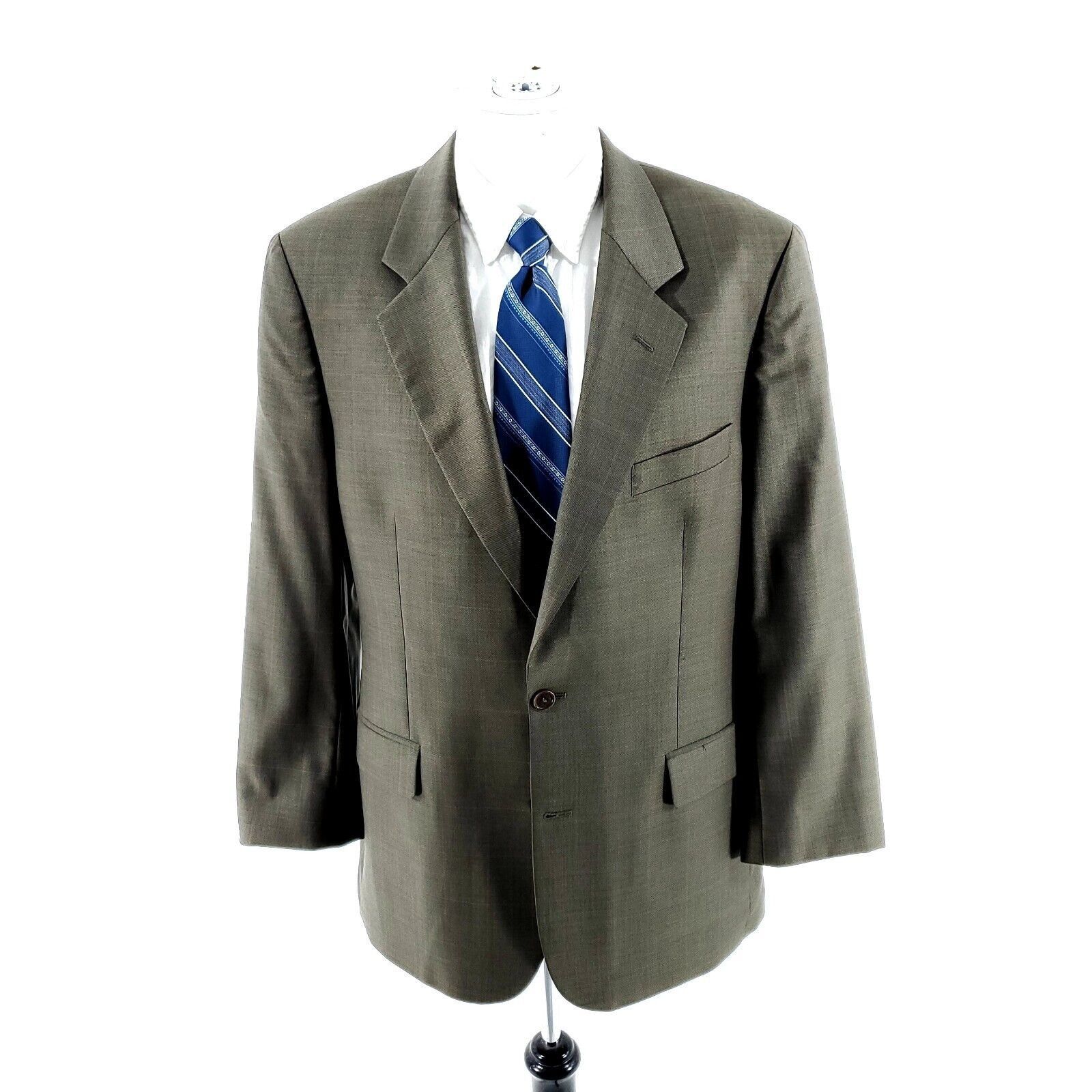 Brooks Brothers Vintage Brooks Brothers Wool 2 Button Blazer 40R Green Shark Size 40R - 3 Thumbnail