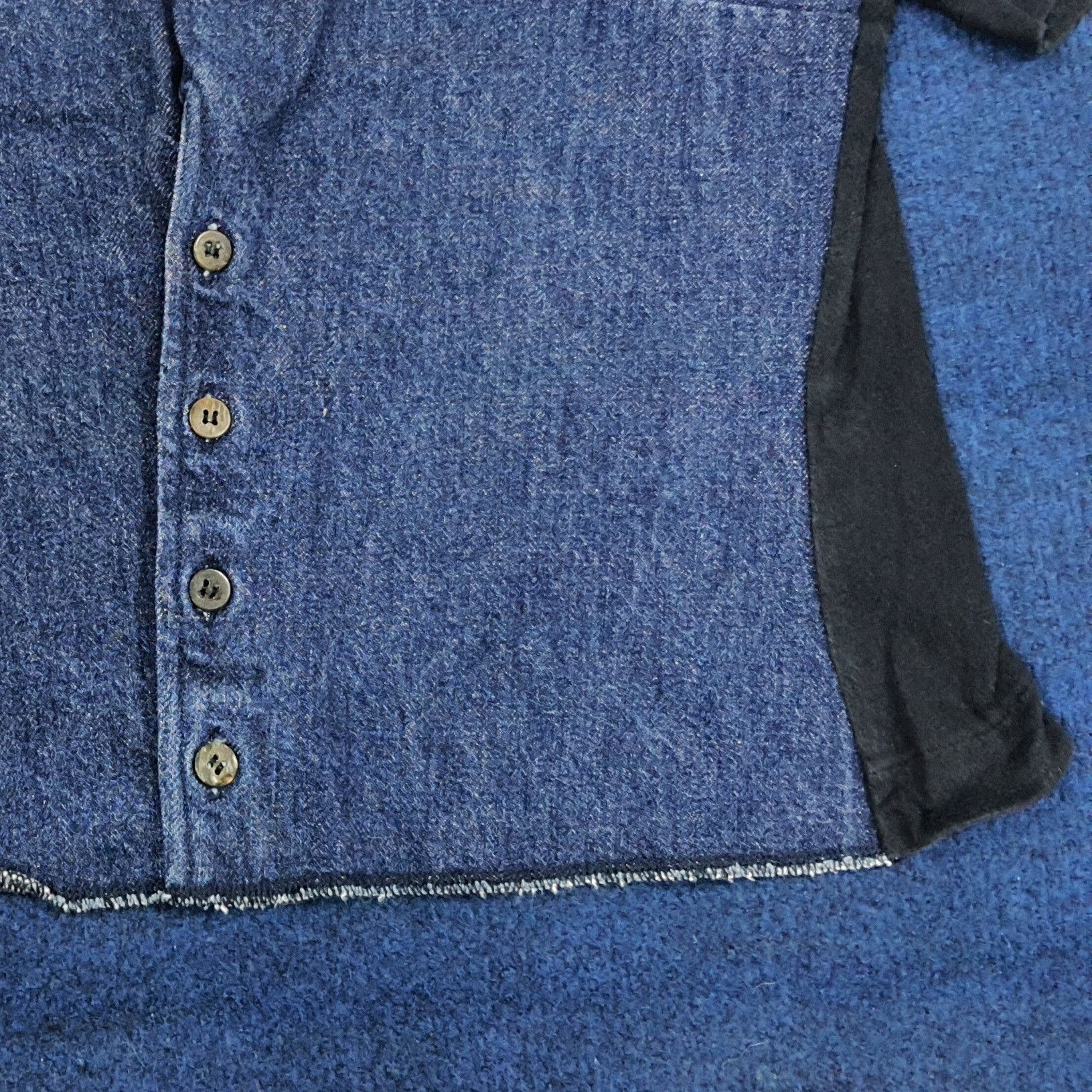 Tricot Comme des Garcons Vintage Tricot Comme Des Garcons Denim Tshirt C267N41 Size S / US 4 / IT 40 - 3 Thumbnail