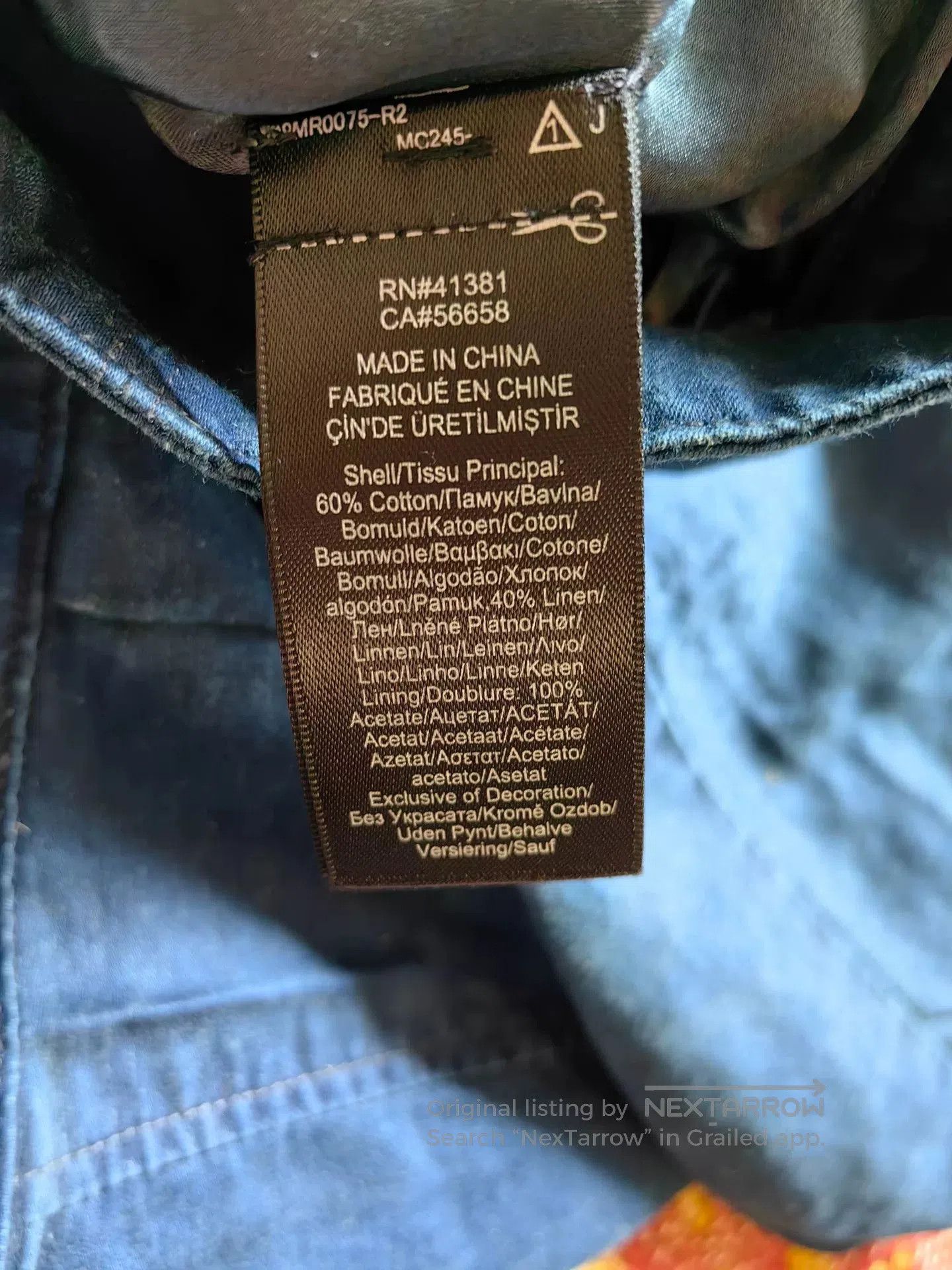 RRL Ralph Lauren RRL Embroidered Souvenir Short Jacket. Size US M / EU 48-50 / 2 - 4 Thumbnail