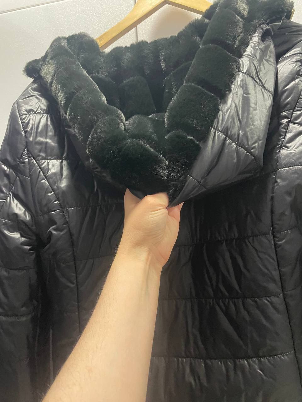 Other Wooman winter fur jacket Size L / US 10 / IT 46 - 7 Thumbnail