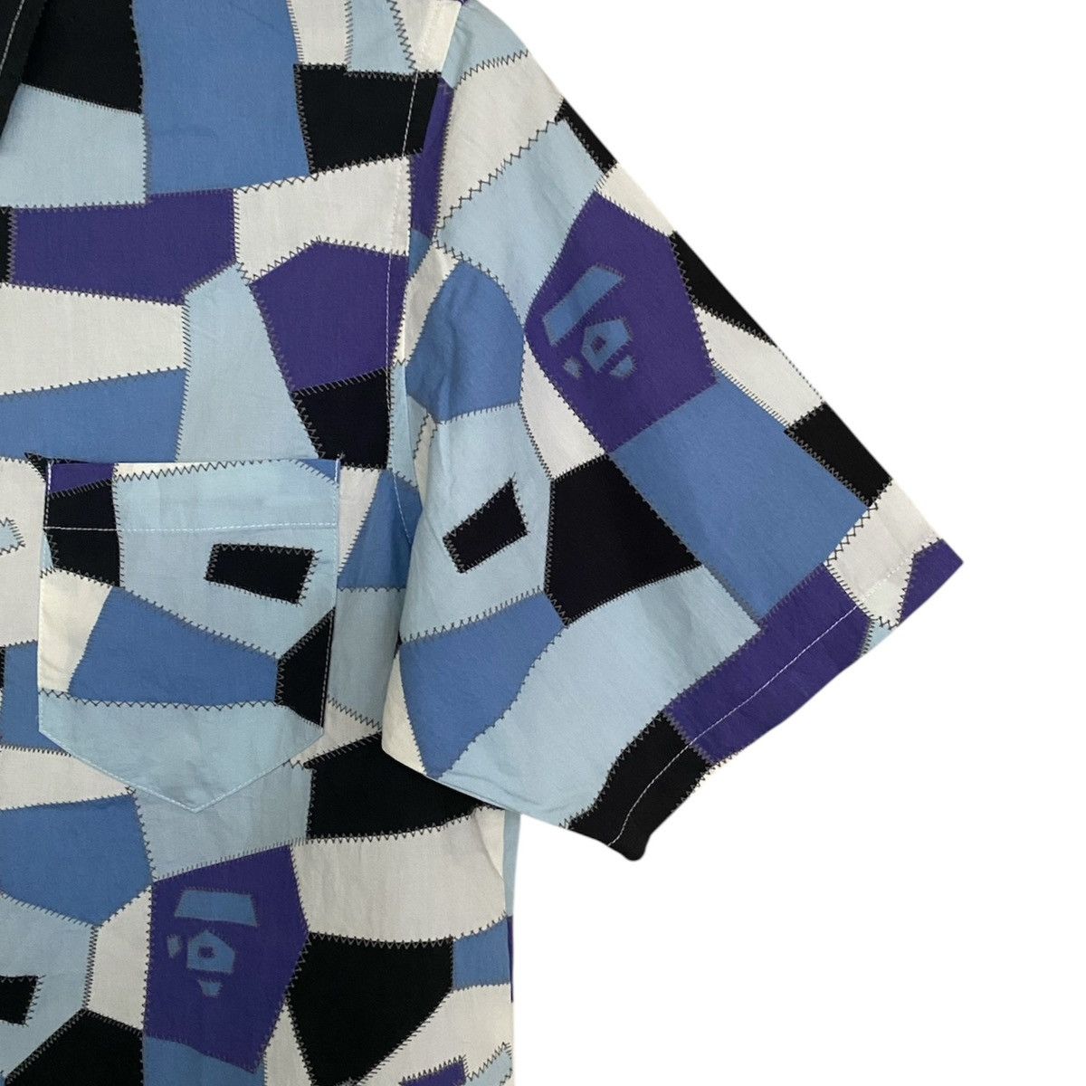 Bape × Japanese Brand BAPE CAMO FRACTAL Button Up Short Sleeve Shirts Size US S / EU 44-46 / 1 - 8 Thumbnail