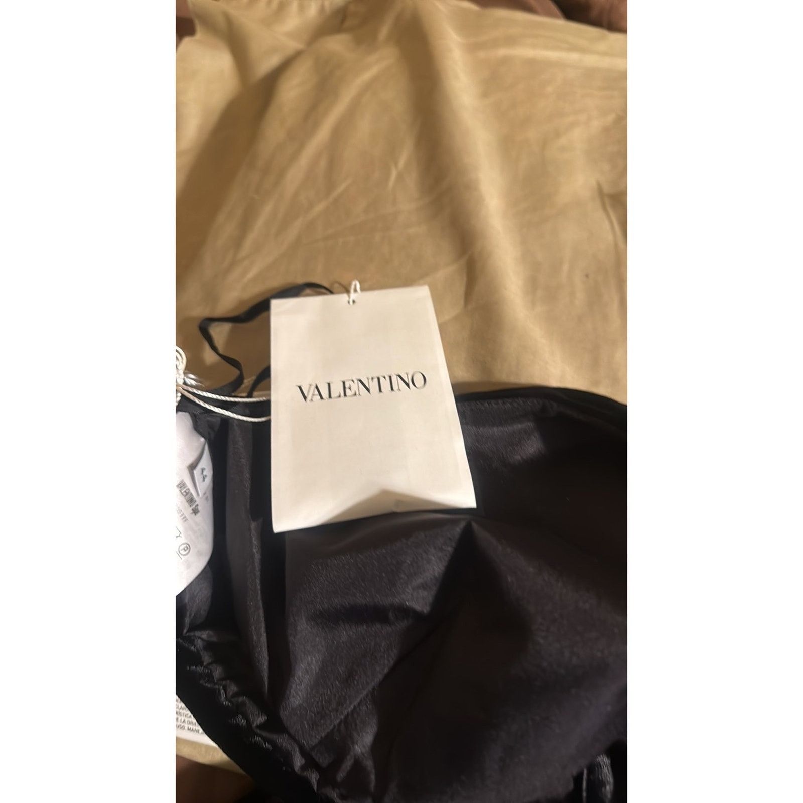 Valentino Valentino Velvet Halter Crop Top Black Size 10 Size M / US 6-8 / IT 42-44 - 7 Thumbnail