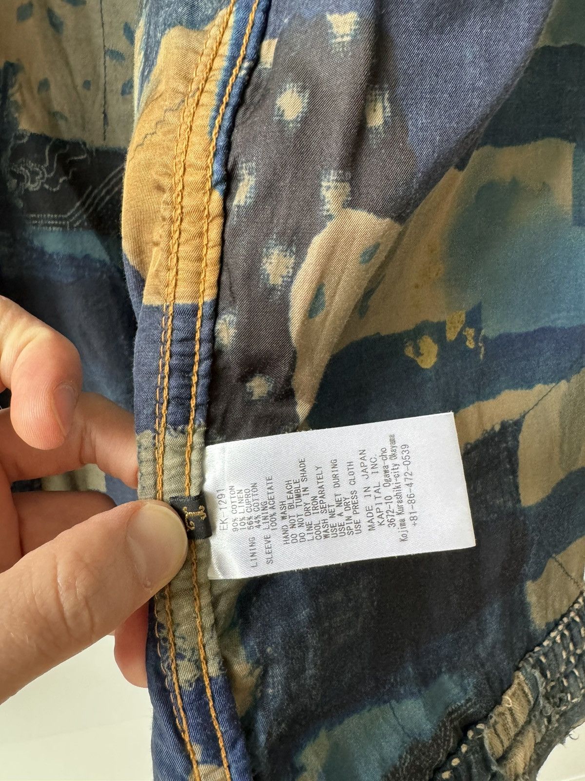 Kapital [3] Boro Spring 1st Jacket (AW22) Size US L / EU 52-54 / 3 - 18 Thumbnail