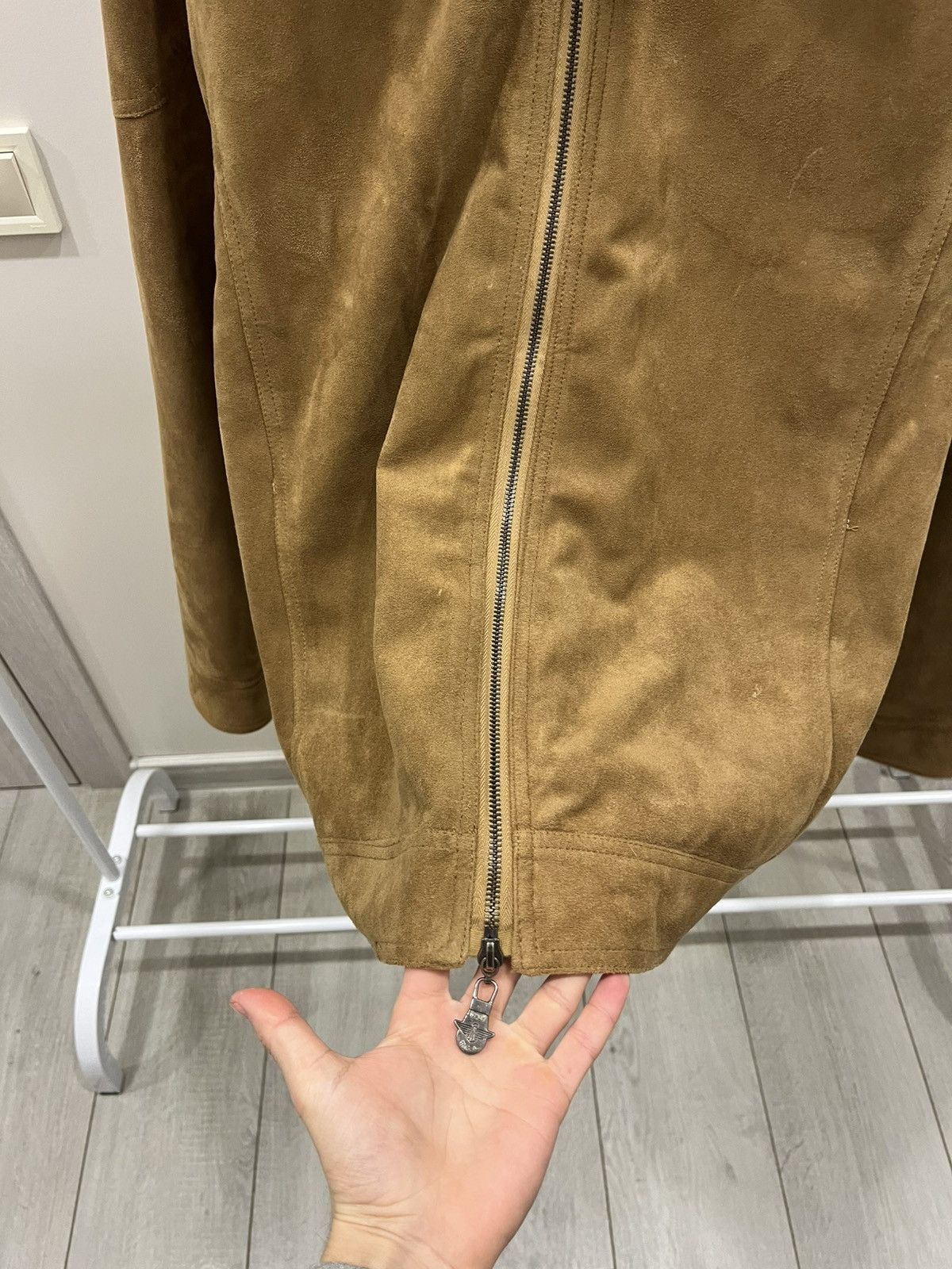 Japanese Brand Vintage Reportage R.G.A. Suede Jacket Size US L / EU 52-54 / 3 - 3 Thumbnail