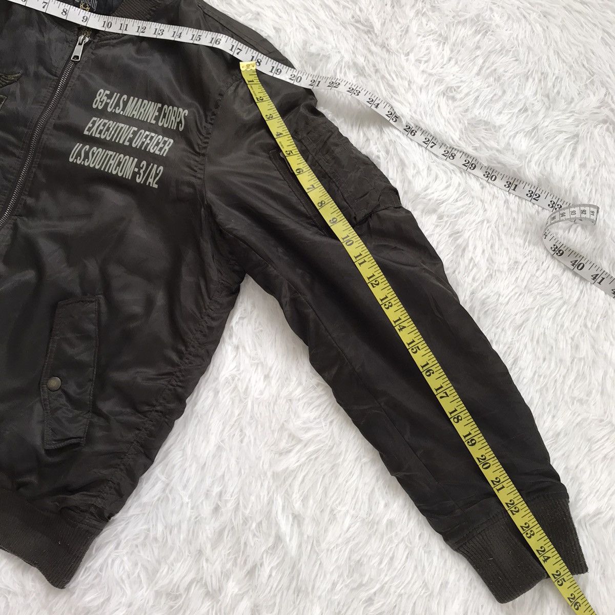 Japanese Brand Spinalh bomber style jacket military Size US M / EU 48-50 / 2 - 10 Thumbnail