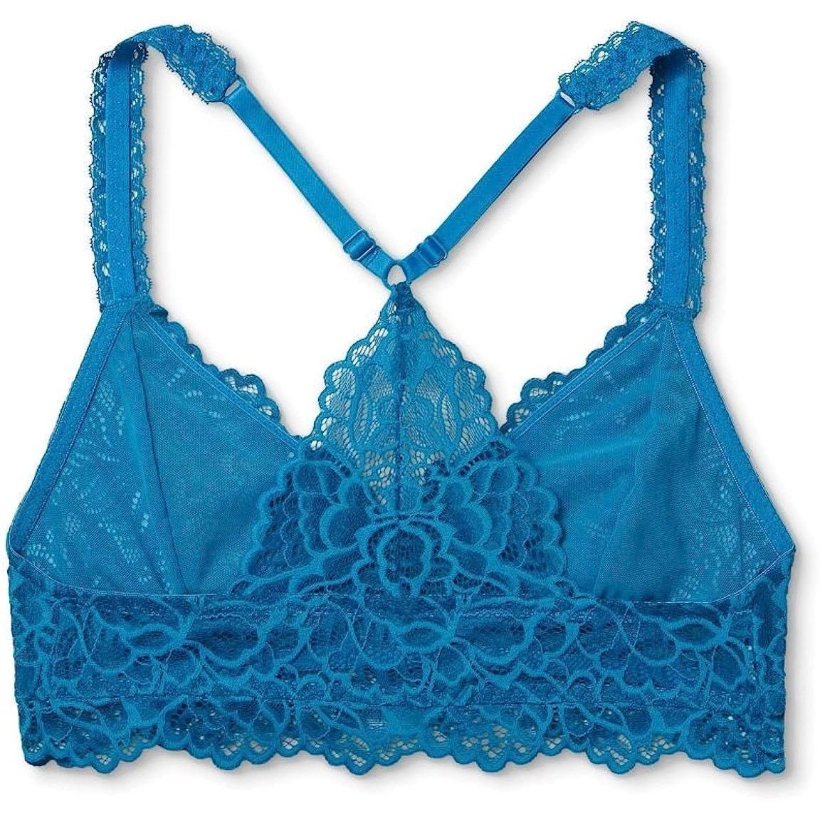 Target Basics Xhilaration | Women's Racerback Lace Bralette Bra | Small Size ONE SIZE - 11 Thumbnail