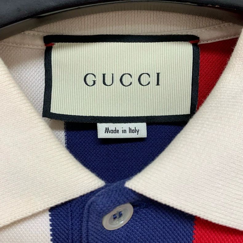 Gucci GucciStriped polo shirt 2503-Nextarrow Size US M / EU 48-50 / 2 - 4 Thumbnail