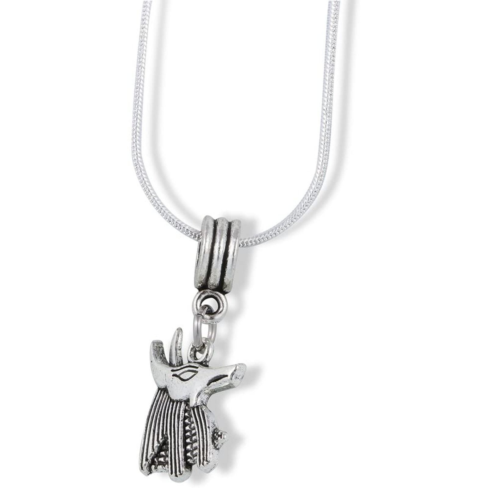 & Other Stories Anubis Dog Egyptian God Charm Snake Chain Necklace Pendant Size ONE SIZE - 1 Thumbnail