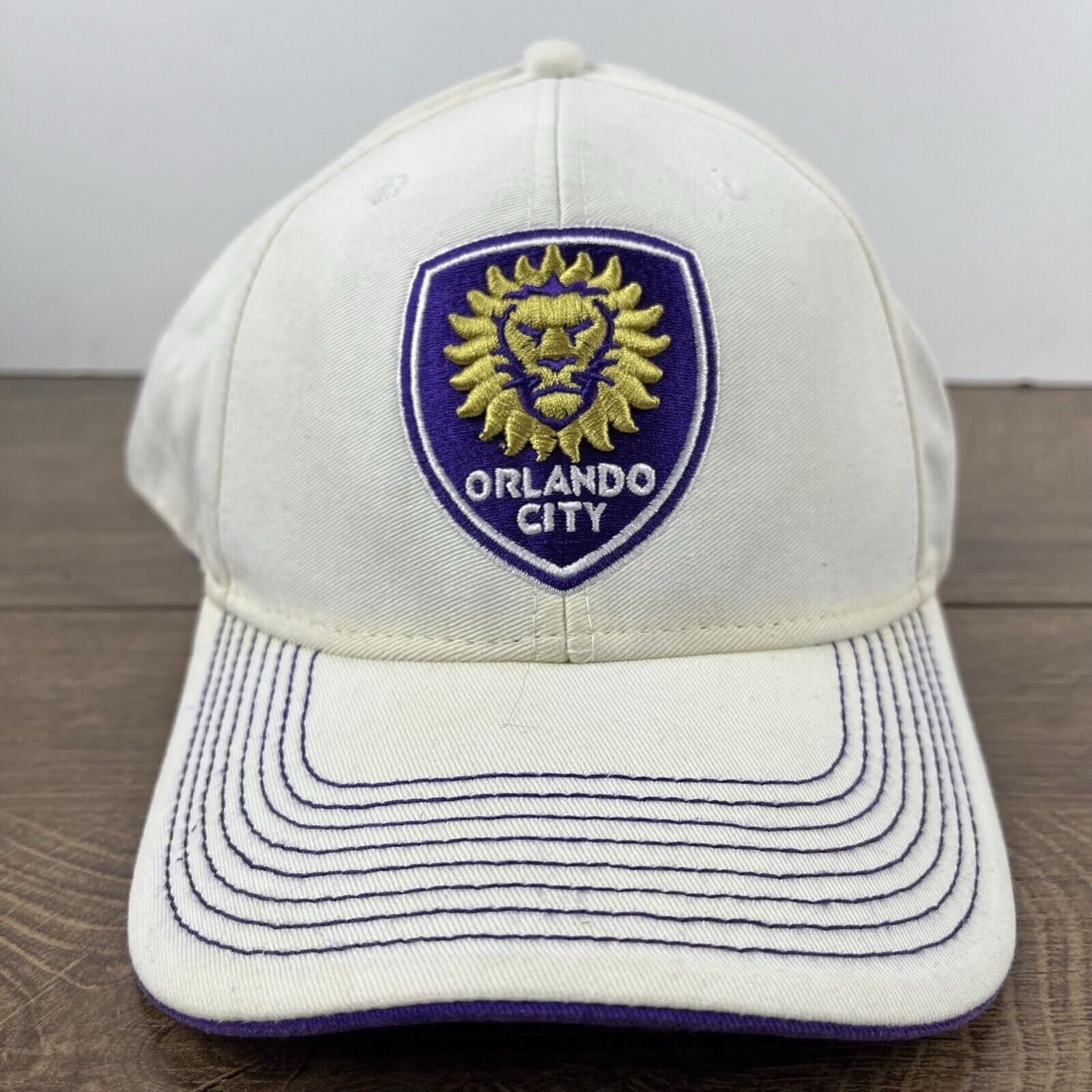 Adidas Orlando City Adidas Hat Snapback Hat White Hat Adjustable Wh Size ONE SIZE - 7 Thumbnail