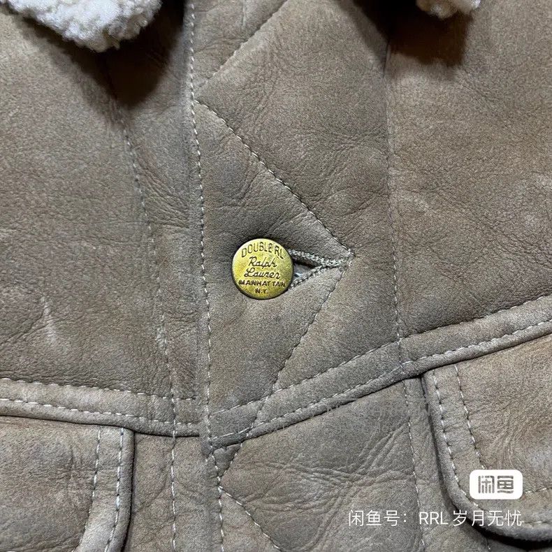 RRL Ralph Lauren RRL Ralph Lauren Leather and Fur Integrated Jacket Size US S / EU 44-46 / 1 - 5 Thumbnail