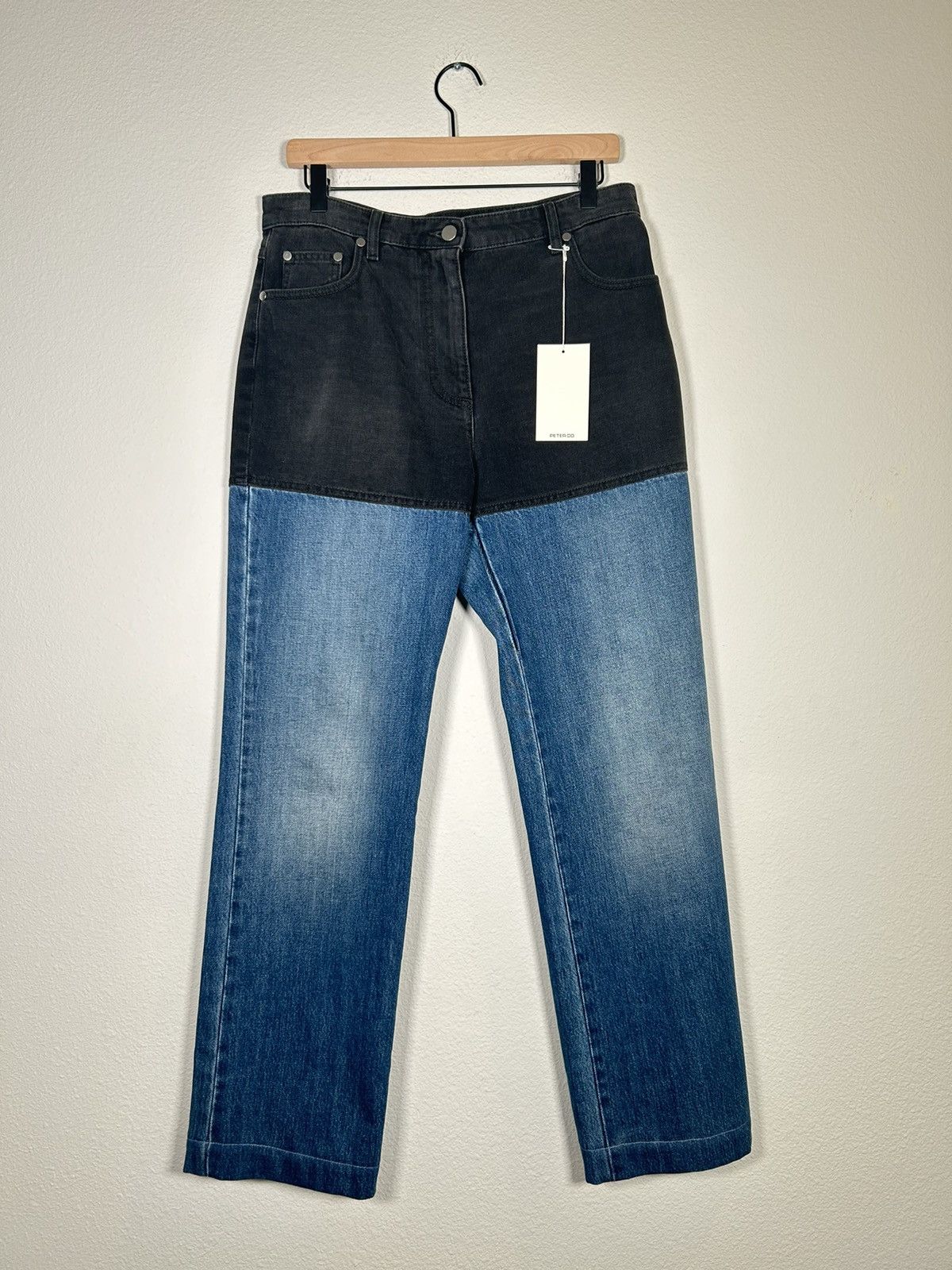 image of Peter Do ‘22 Combo Two Tone Jeans in Blue, Men's (Size 30)