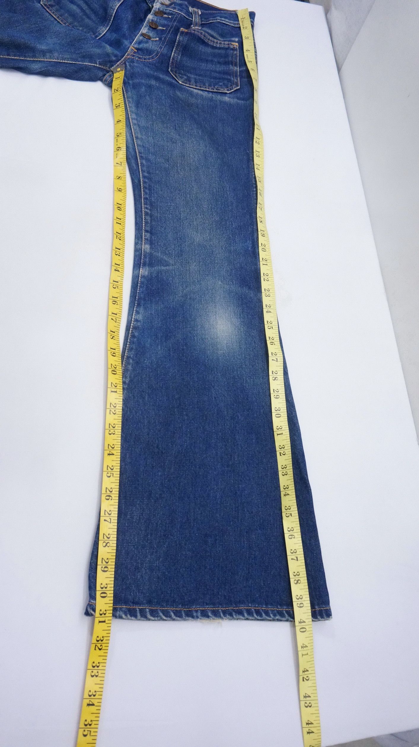 Hysteric Glamour BOBSON Vintage Flare Bush Buttonfly Jeans Size US 28 / EU 44 - 10 Thumbnail
