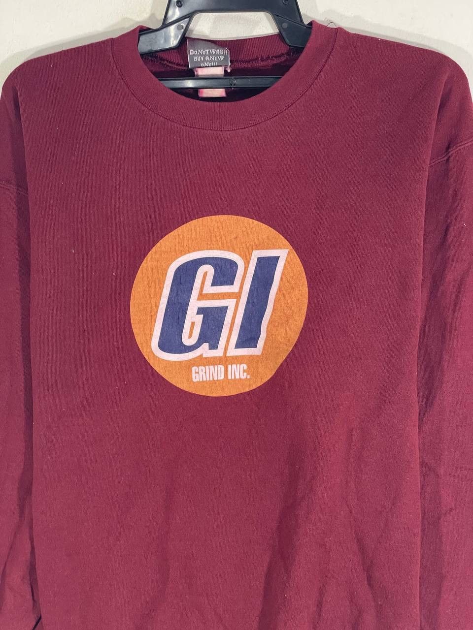 Other Vintage 90s grind skateboard skategang sweatshirt jumper M Size US M / EU 48-50 / 2 - 6 Thumbnail