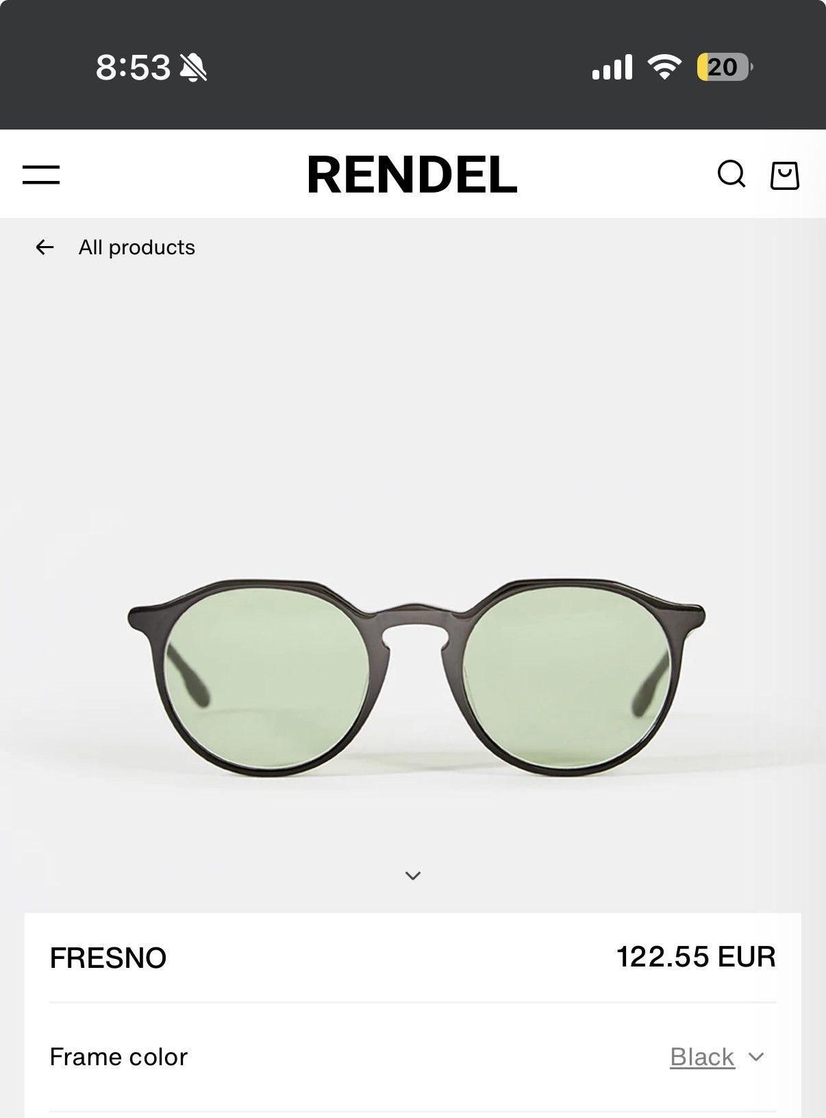 Other Rendel sunglasses - Fresno Black x Grape-Red Size ONE SIZE - 3 Thumbnail