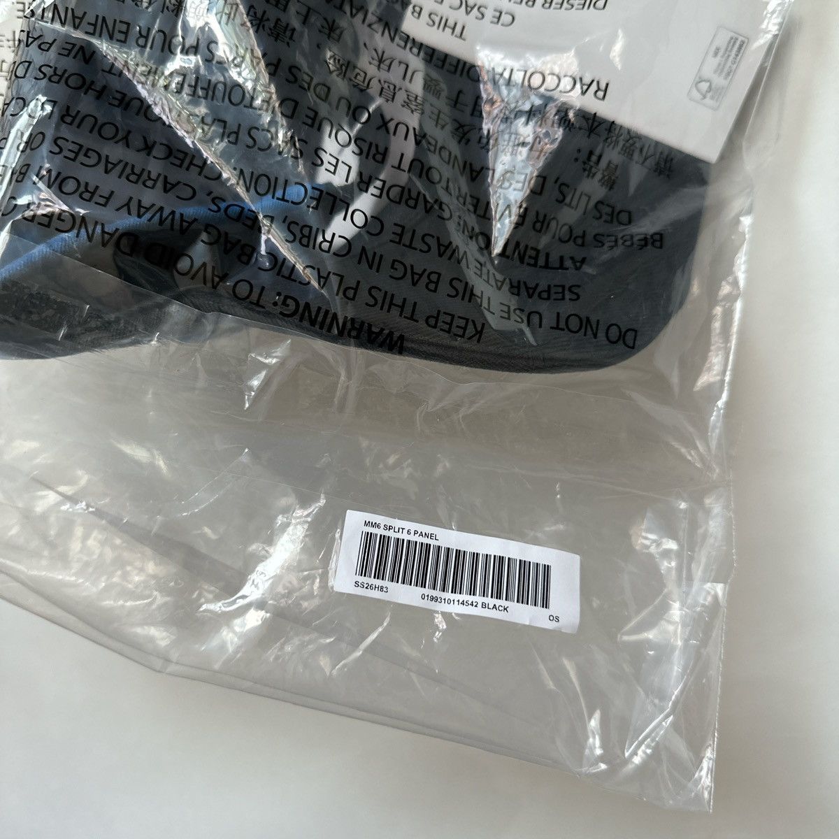 Maison Margiela × Supreme Supreme (x) MM6 Split 6 panel hat strapback cap SS26 Size ONE SIZE - 7 Thumbnail