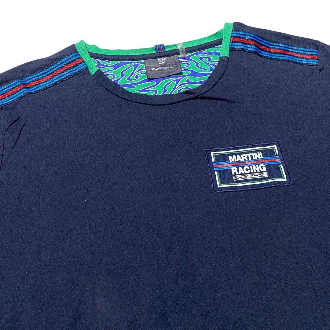 Porsche Design Porsche martini racing black tee Size US L / EU 52-54 / 3 - 3 Thumbnail