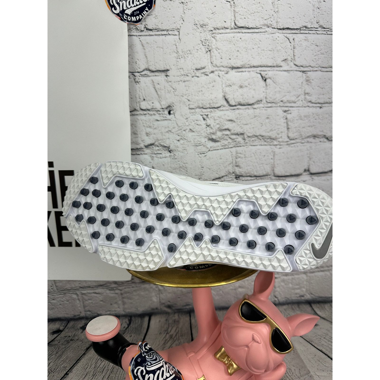 Nike Nike Alpha Huarache 8 Pro Turf Mens 12 White Lacrosse Cleats Size US 12 / EU 45 - 6 Thumbnail
