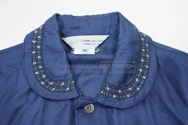 Comme des Garcons Comme des Garcons Denim Dress Size XS / US 0-2 / IT 36-38 - 3 Thumbnail