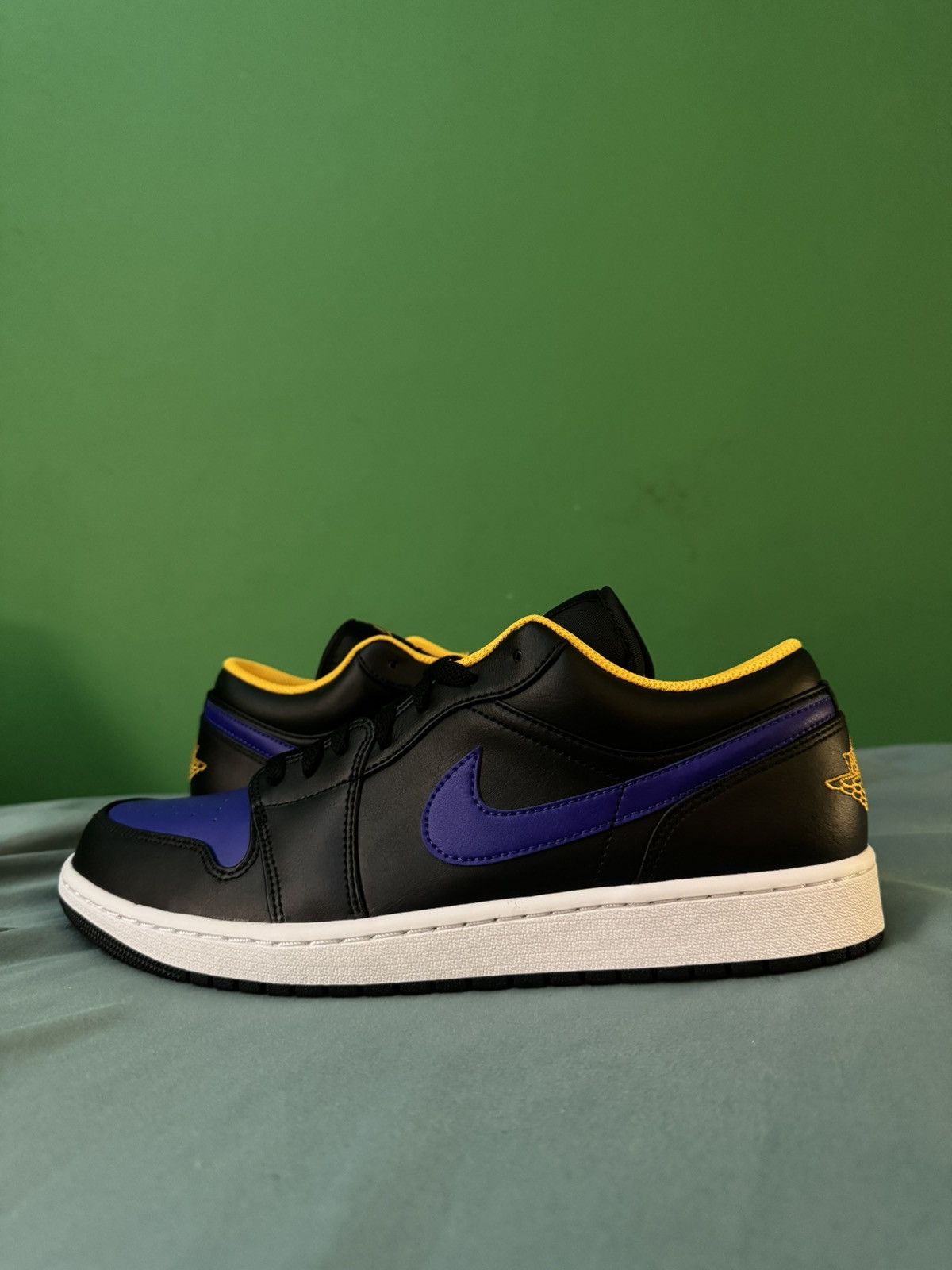 Jordan Brand Nike Air Jordan 1 Low Dark Concord 2022 Size US 12 / EU 45 - 1 Thumbnail