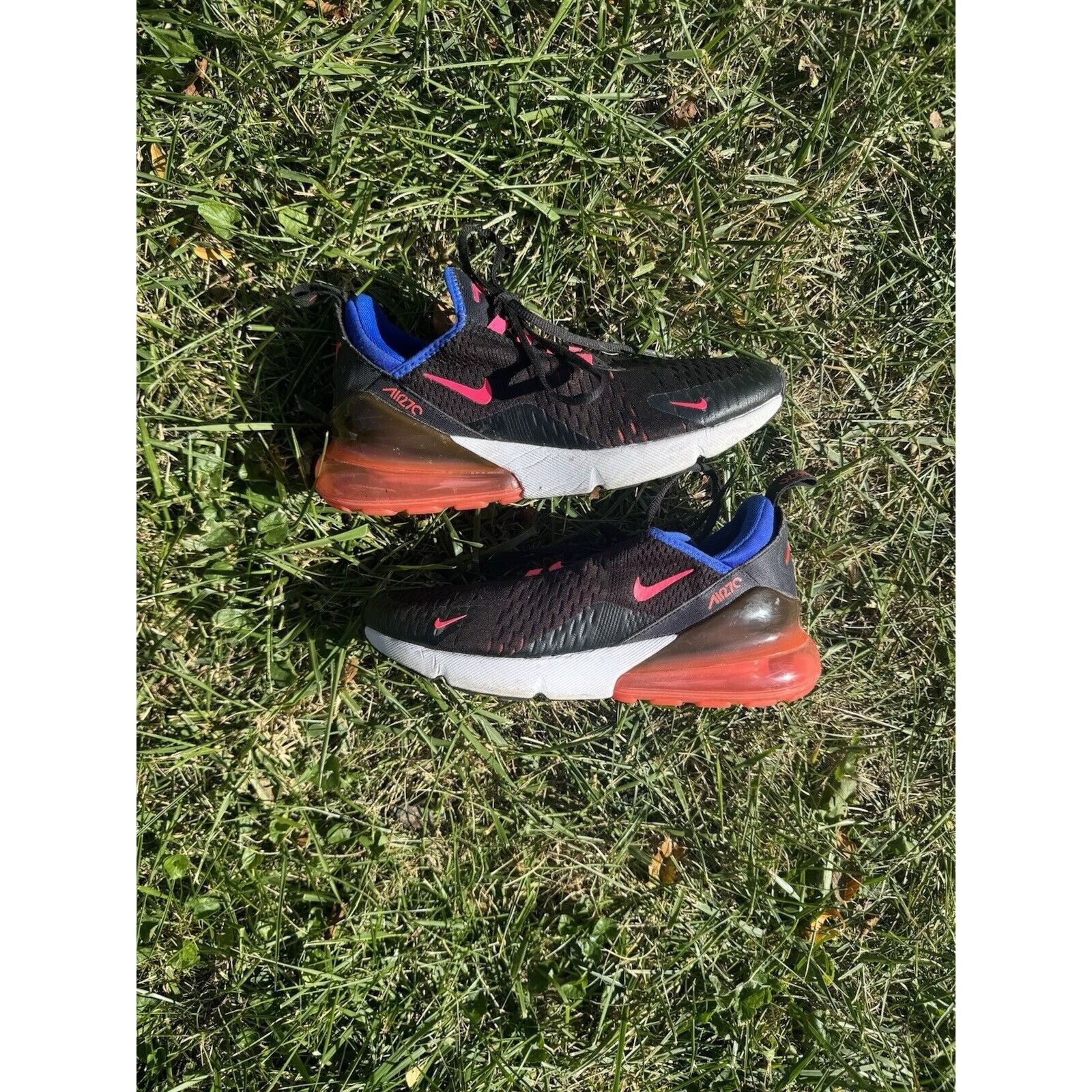 Nike Size 8.5 - Nike Air Max 270 Black Bright Crimson W Size US 8.5 / IT 38.5 - 1 Thumbnail