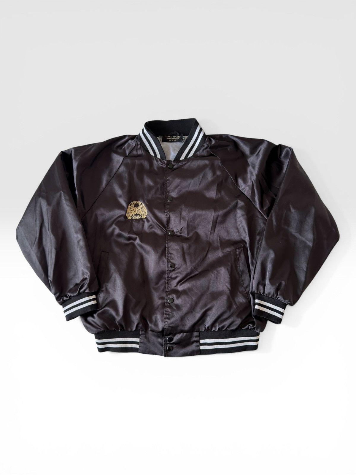 Darc Sport *RARE* OG DARC SPORT WOLVES BODYBUILDING FITNESS BOMBER Size US L / EU 52-54 / 3 - 13 Thumbnail