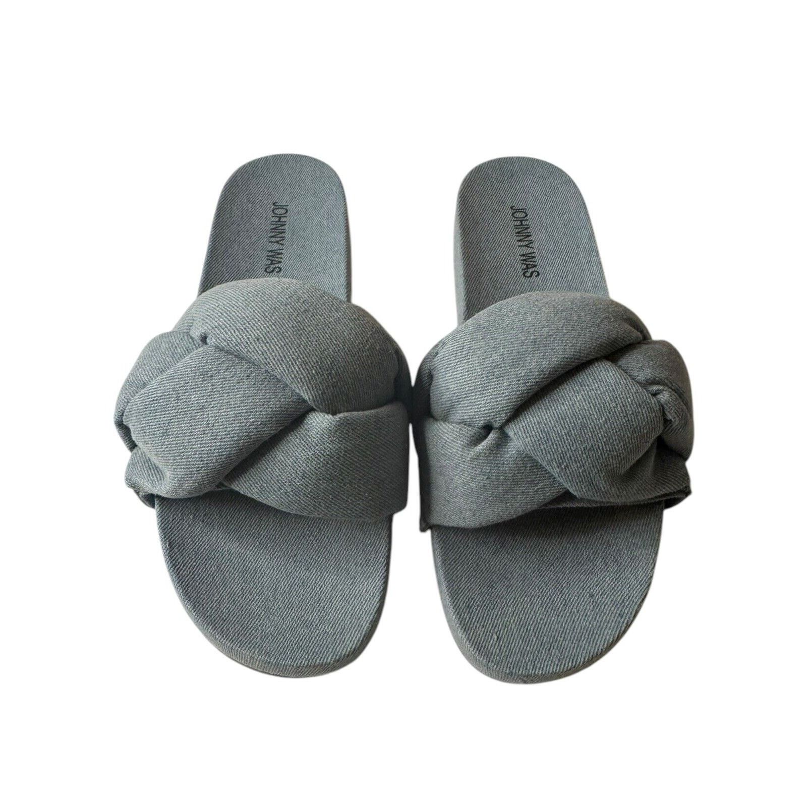 Johnny Was Johnny Was NEW OJAI Slip On Slides Sandals Boho Chic Coastal Size US 9 / IT 39 - 2 Thumbnail