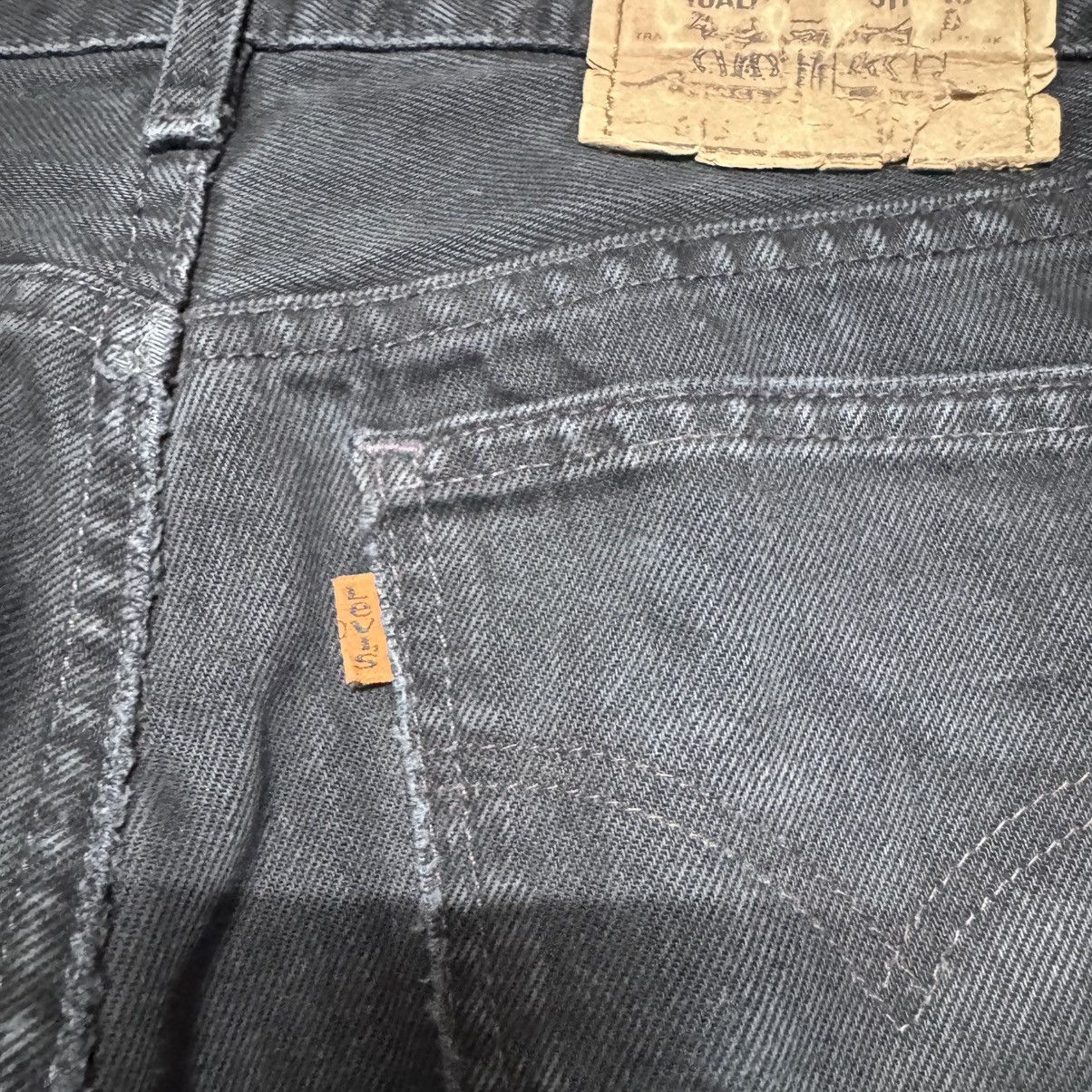 Levi's Vintage Levis 613 Black Denim Jeans Orangetab Size US 31 - 9 Thumbnail