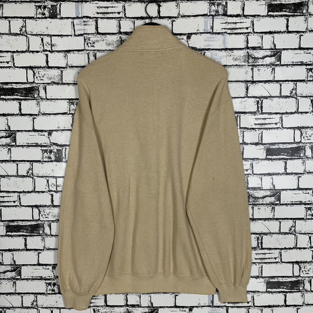 Designer × Gianni Valentino Vintage Designer Gianni Valentino Hulf Zip Sweatshirt Size US L / EU 52-54 / 3 - 5 Thumbnail