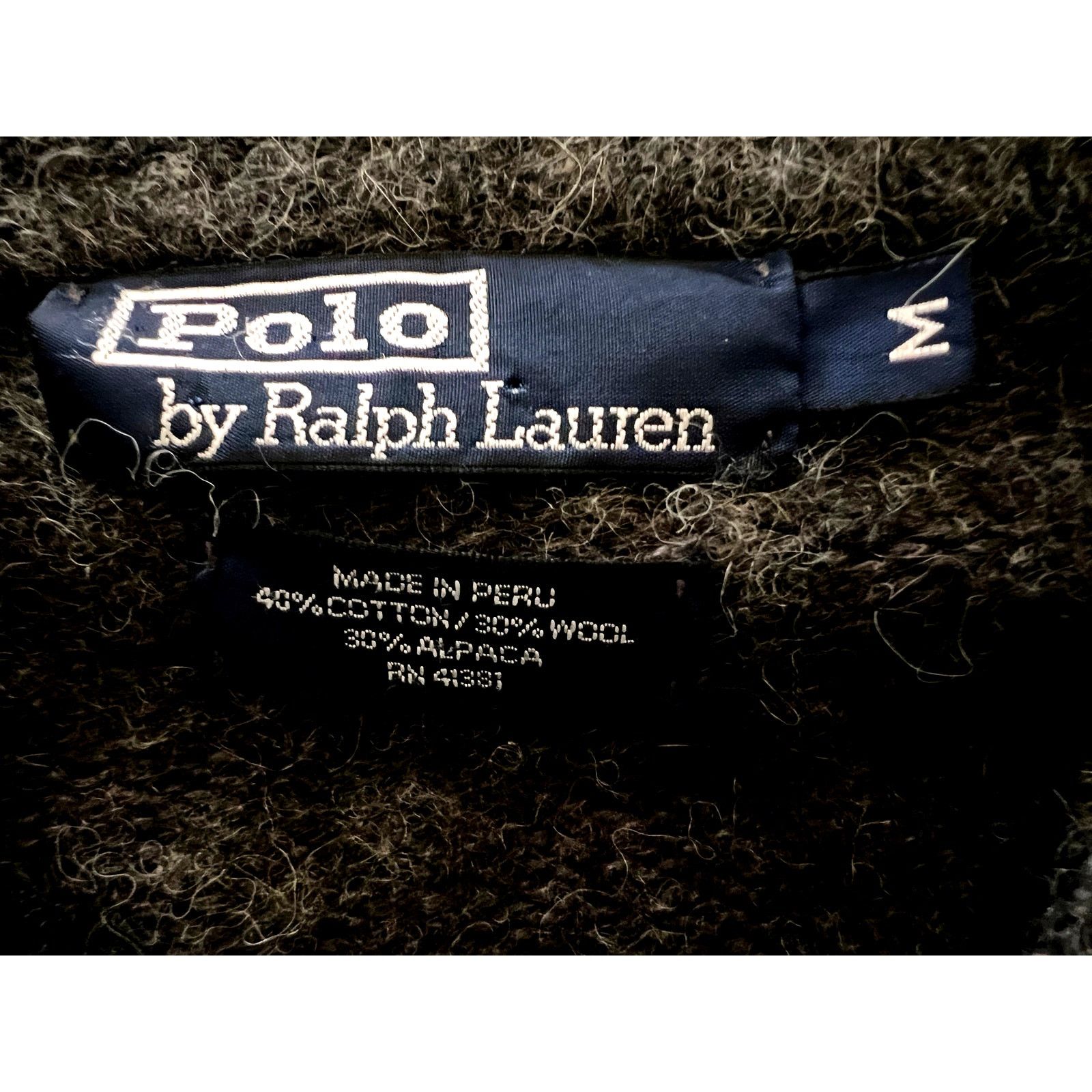 Polo Ralph Lauren Polo Ralph Lauren Crew Neck Long Sleeve Pullover Size US M / EU 48-50 / 2 - 4 Thumbnail