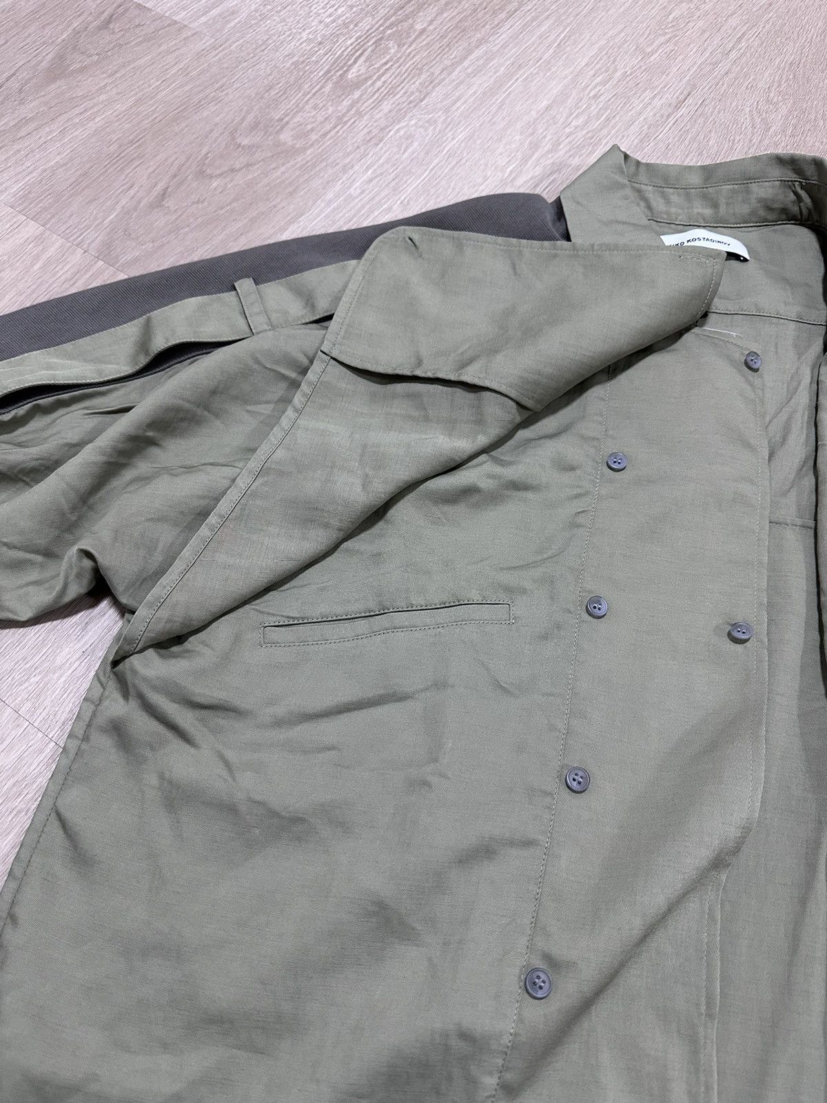 Kiko Kostadinov Kiko Kostadinov Aden Military Shirt Size US M / EU 48-50 / 2 - 6 Thumbnail