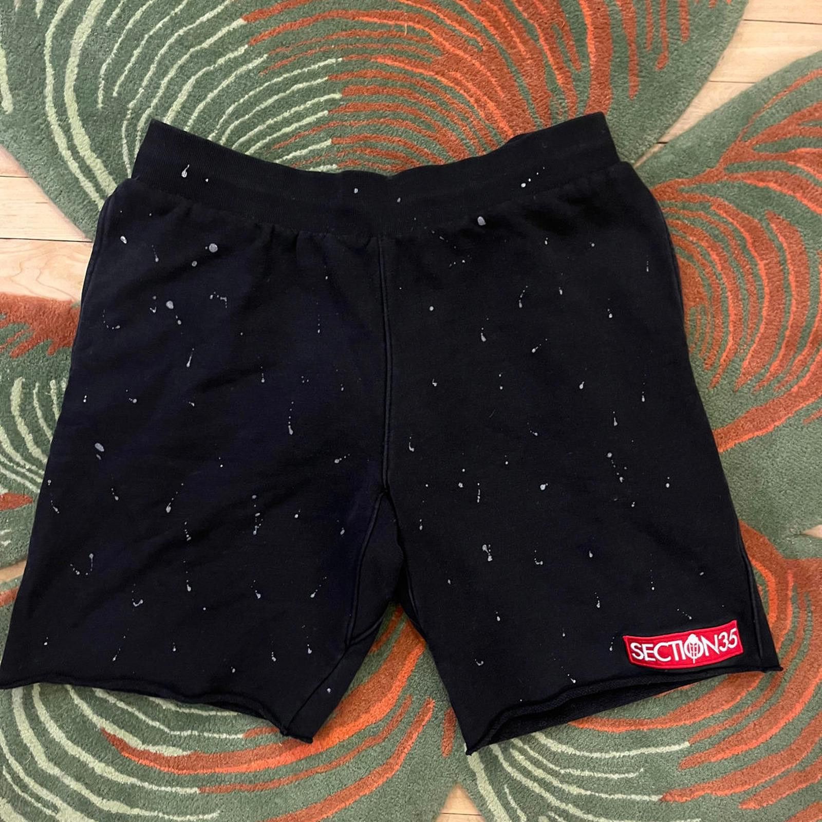 Other Section35 Reverse Weave Black Men's Shorts Size XL Size US 36 / EU 52 - 1 Thumbnail